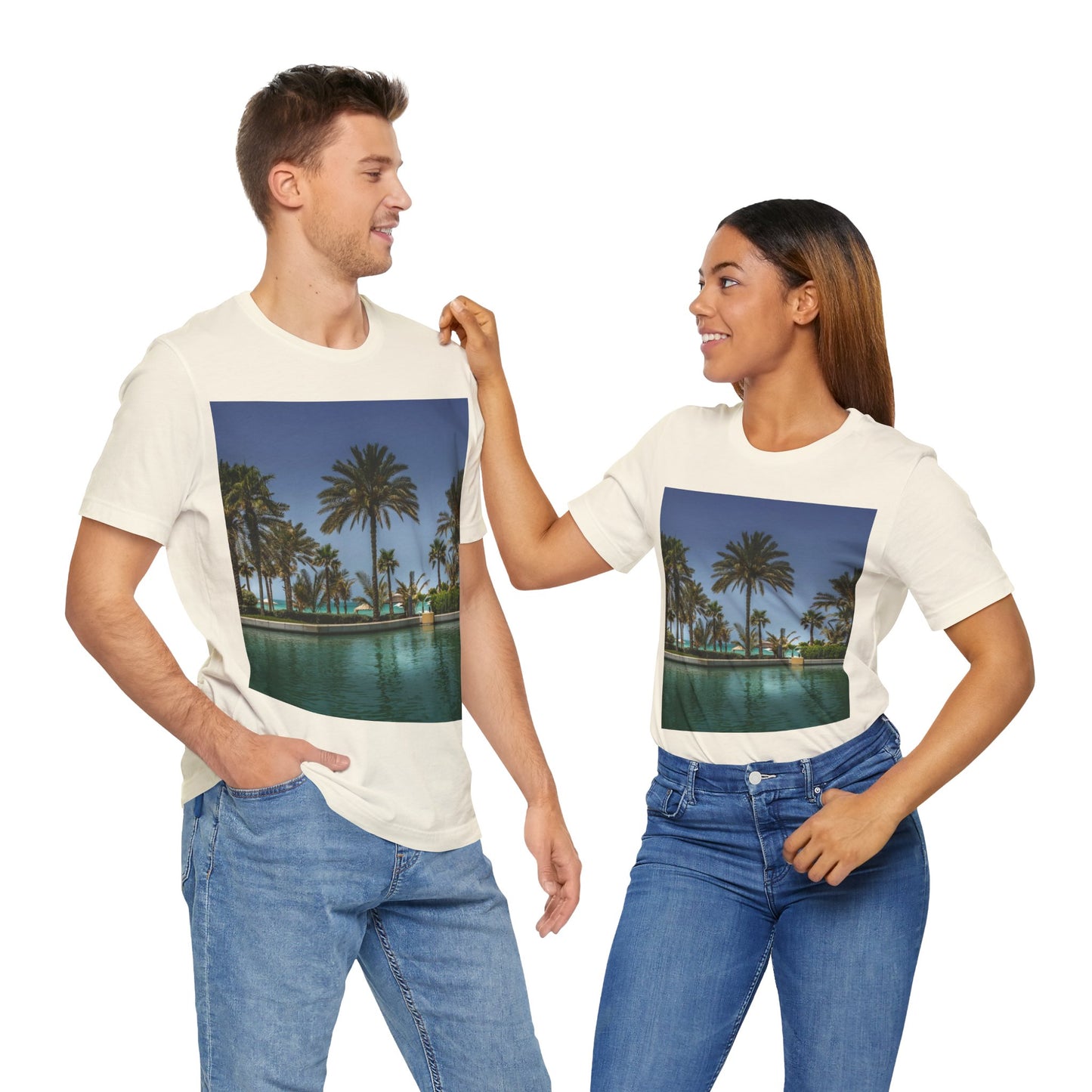 Love Joy Relaxing Unisex Jersey Short Sleeve Tee With Express Delivery