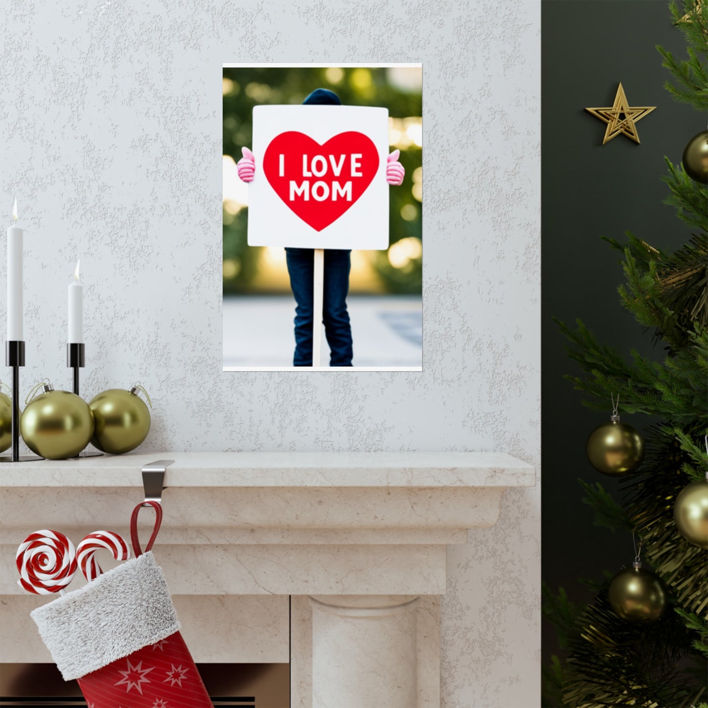 Love Joy Bestseller I Love Mom Matte Vertical Posters