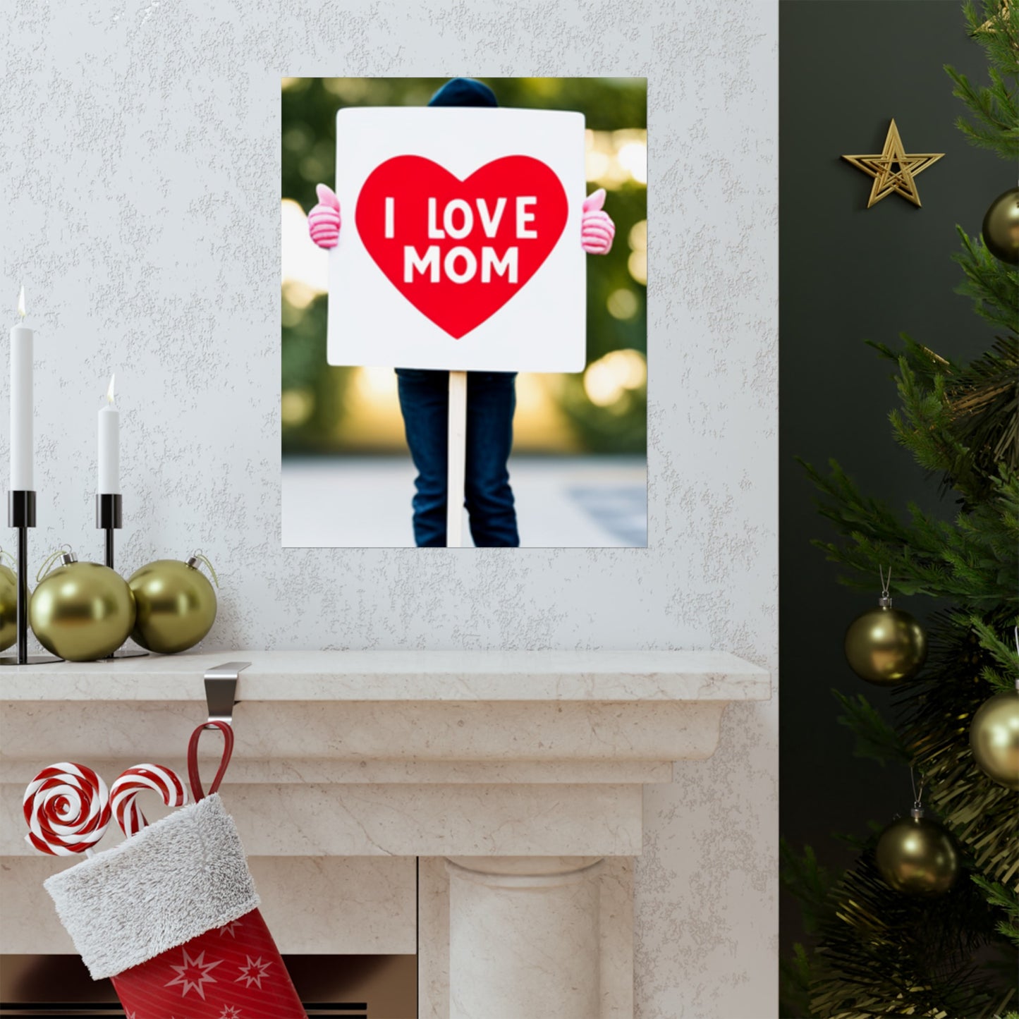 Love Joy Bestseller I Love Mom Matte Vertical Posters