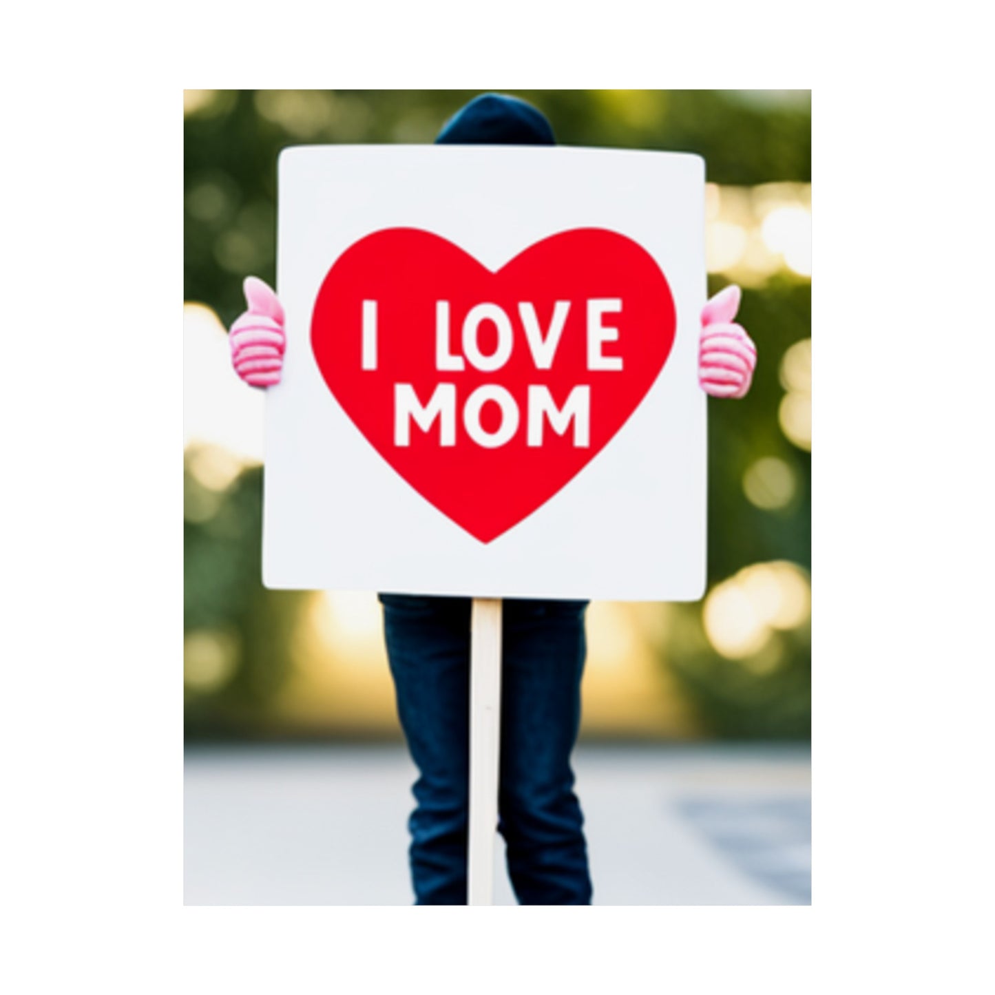 Love Joy Bestseller I Love Mom Matte Vertical Posters