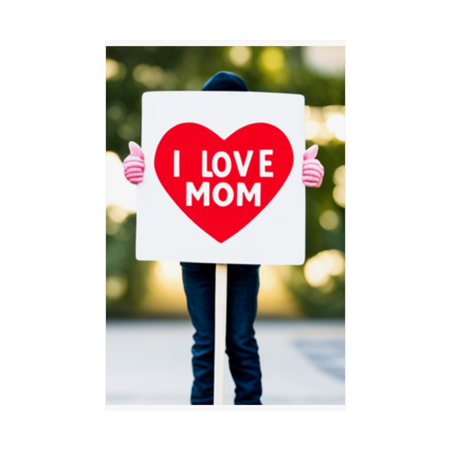 Love Joy Bestseller I Love Mom Matte Vertical Posters
