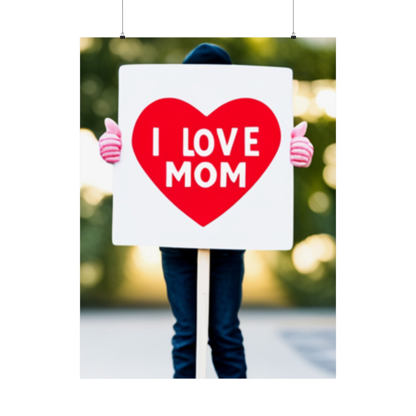 Love Joy Bestseller I Love Mom Matte Vertical Posters