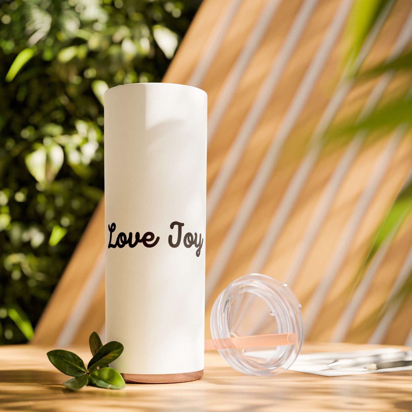 Love Joy Bestseller Love Joy Skinny Tumbler With Straw, 20oz