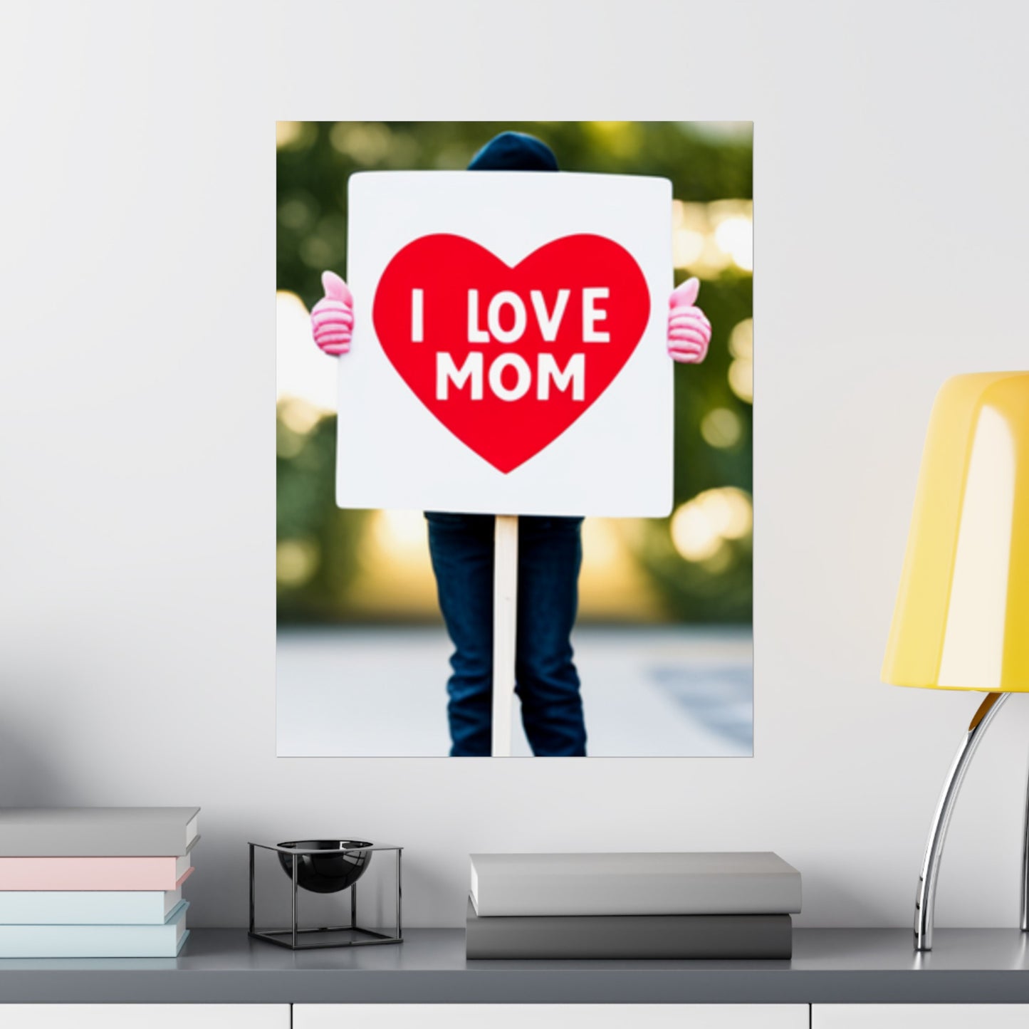 Love Joy Bestseller I Love Mom Matte Vertical Posters