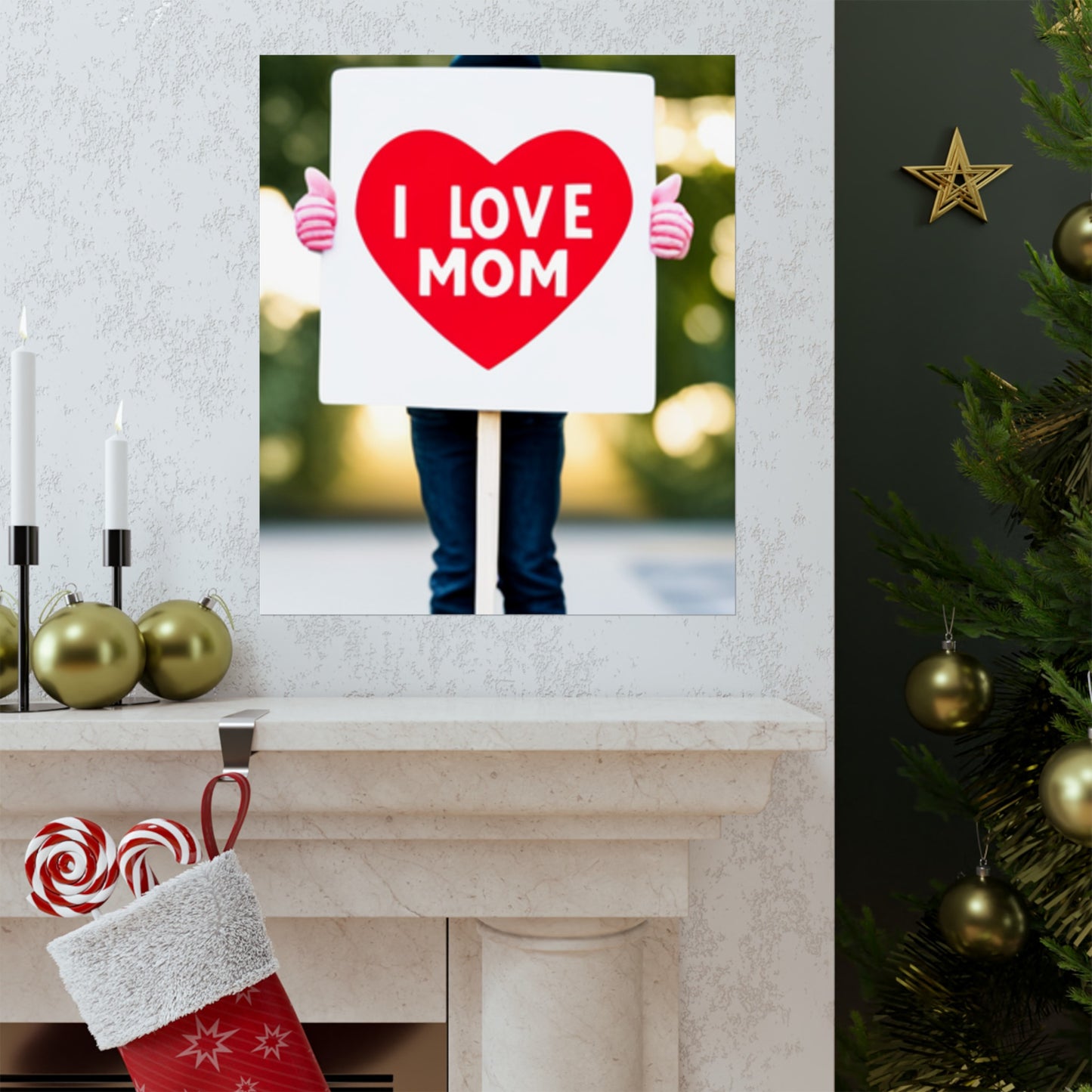 Love Joy Bestseller I Love Mom Matte Vertical Posters