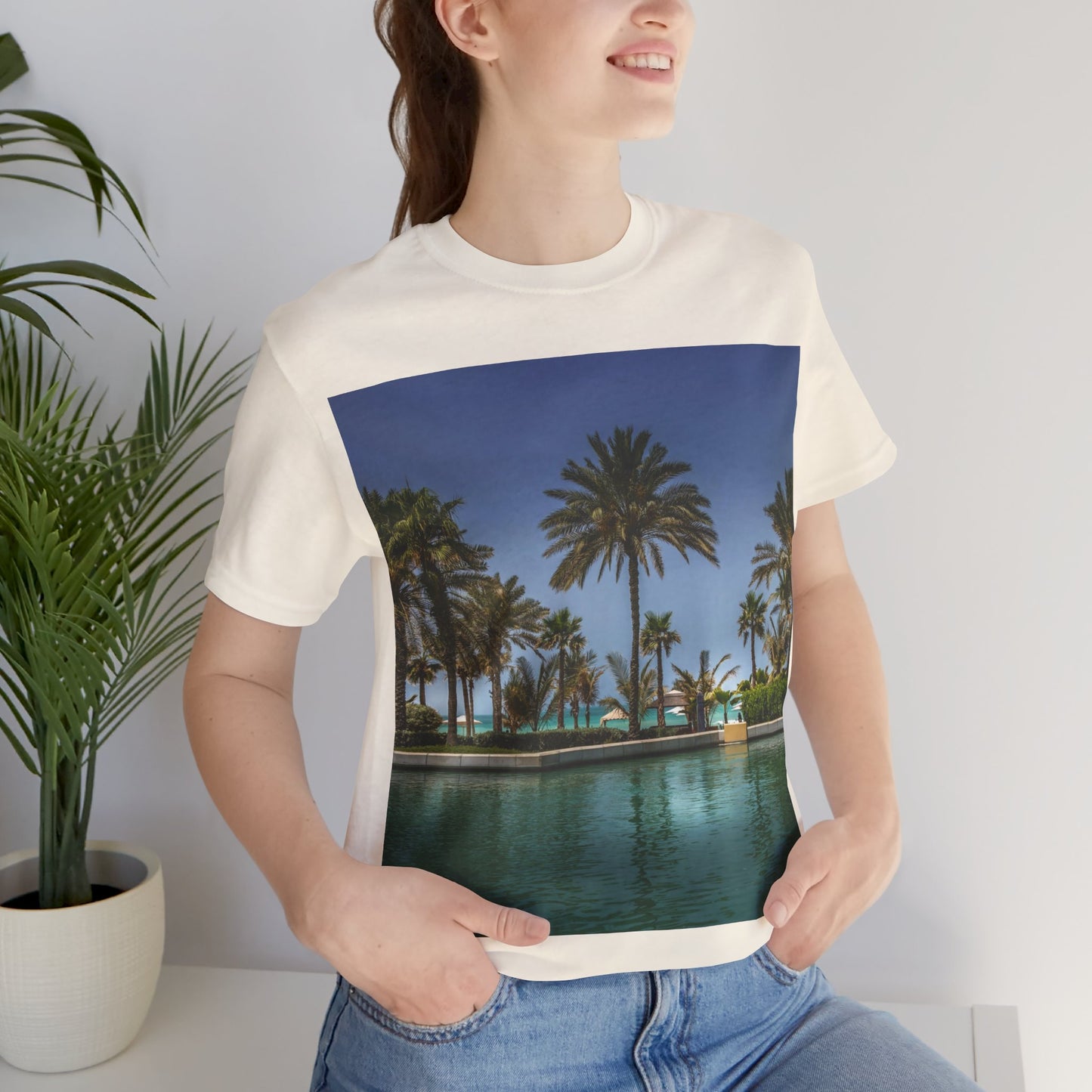 Love Joy Relaxing Unisex Jersey Short Sleeve Tee With Express Delivery