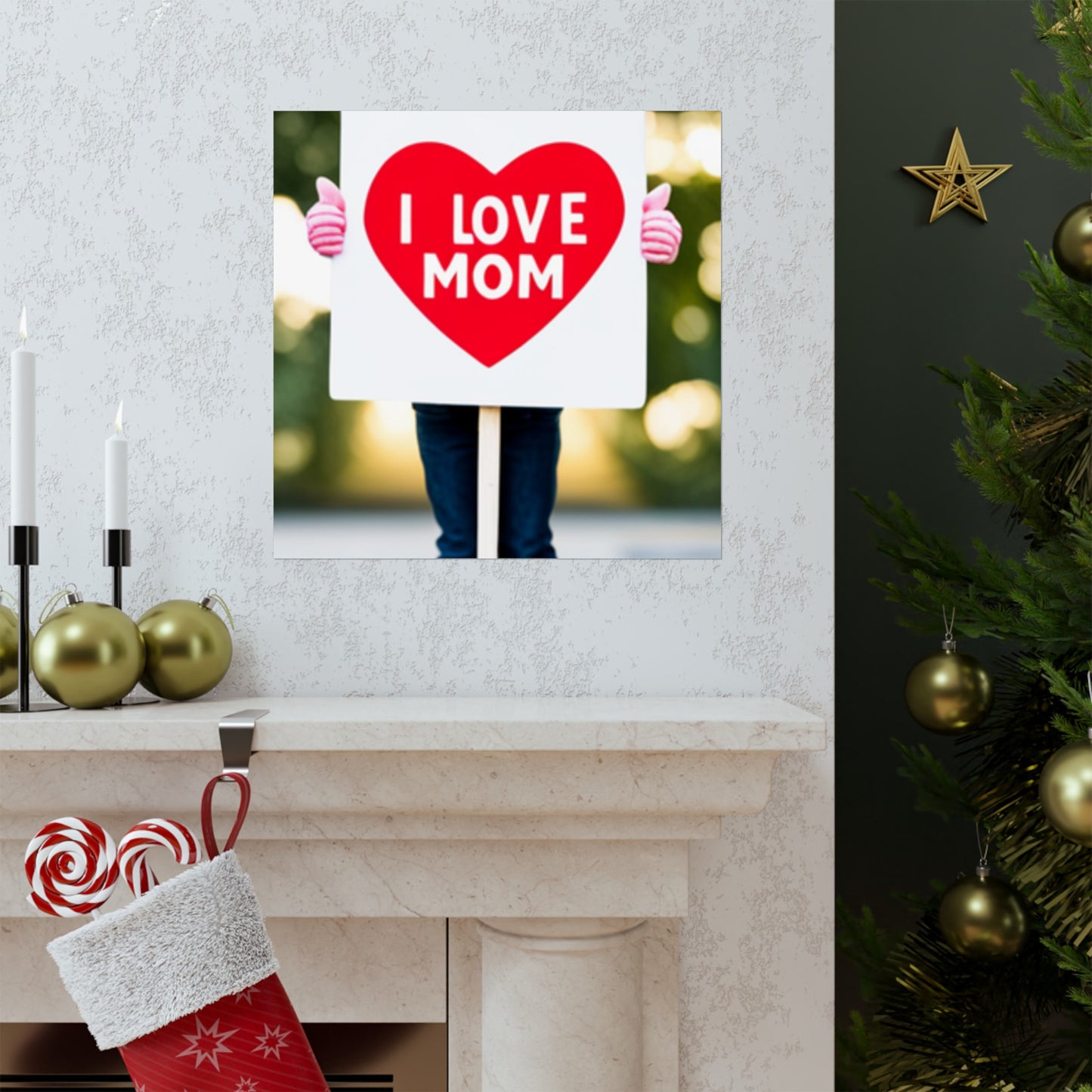 Love Joy Bestseller I Love Mom Matte Vertical Posters