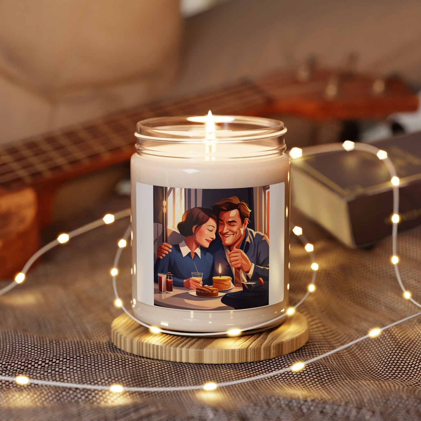 Love Joy Loves Scented Soy Candle, 9oz