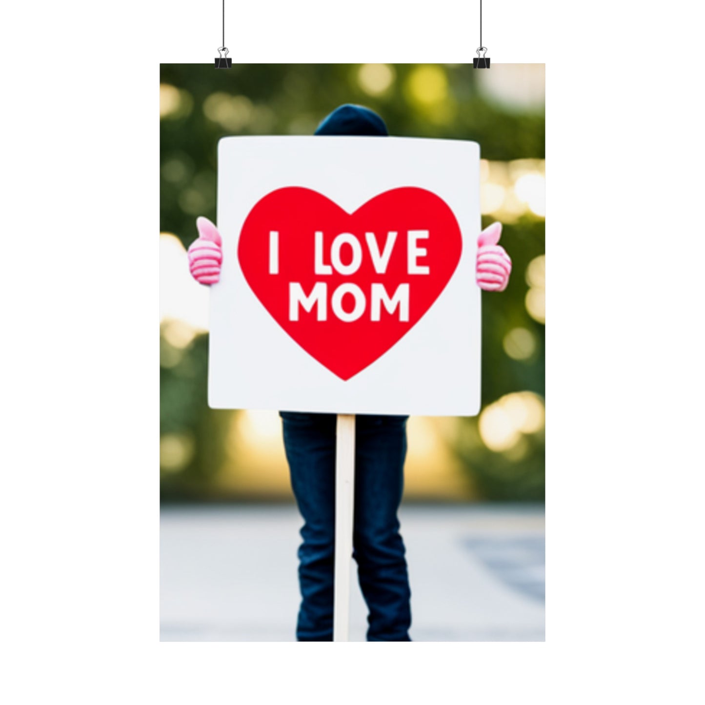 Love Joy Bestseller I Love Mom Matte Vertical Posters