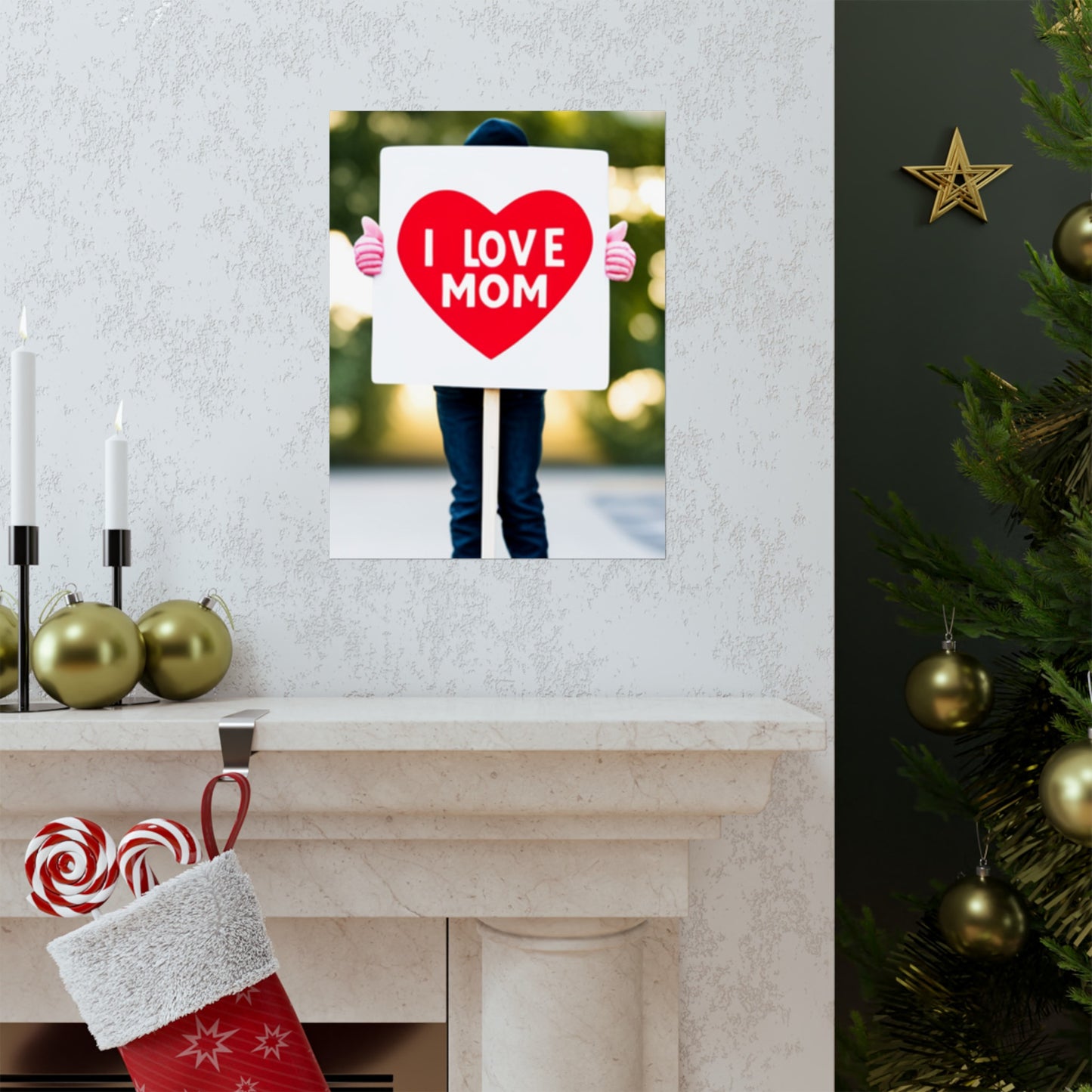 Love Joy Bestseller I Love Mom Matte Vertical Posters