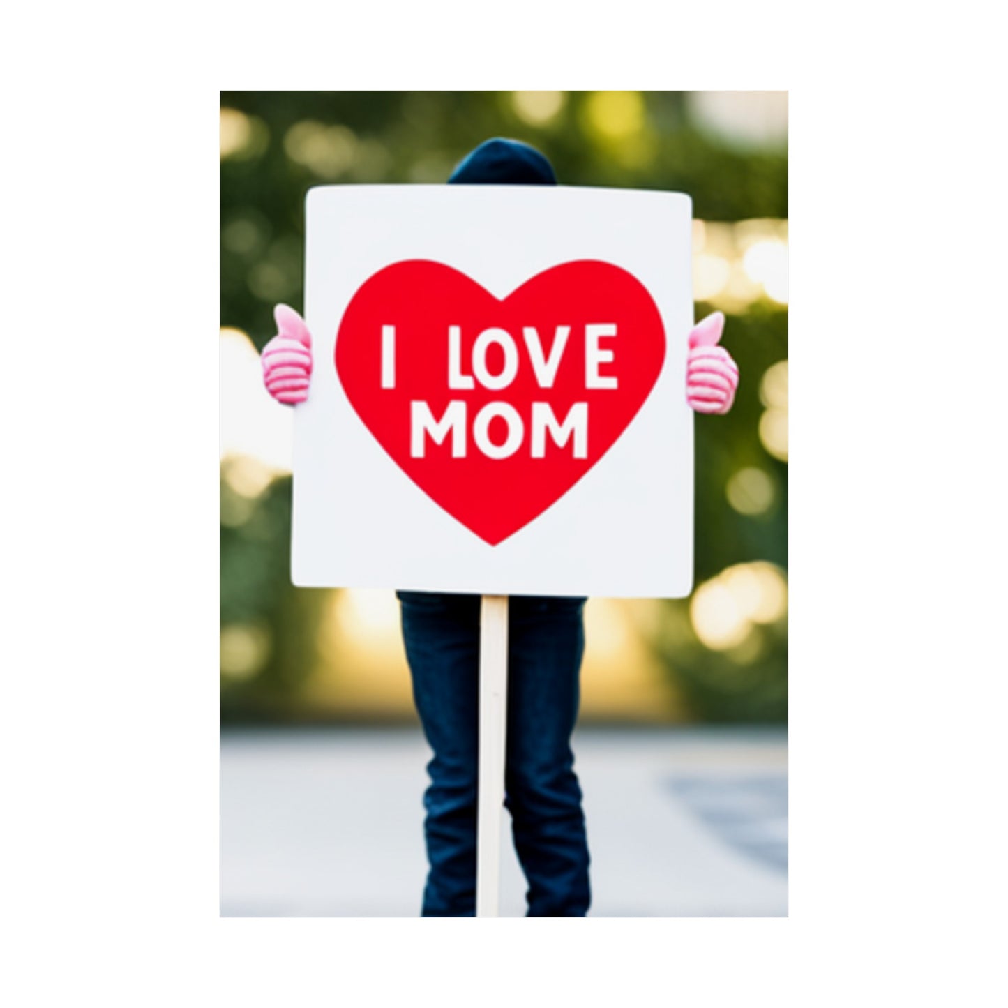 Love Joy Bestseller I Love Mom Matte Vertical Posters