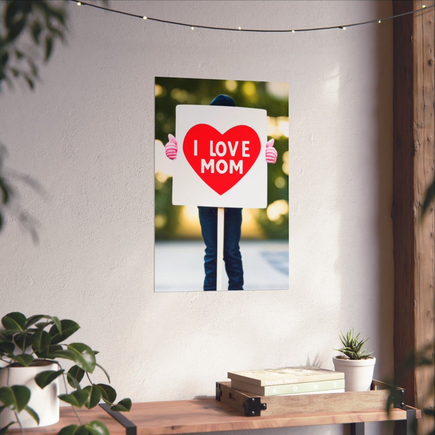Love Joy Bestseller I Love Mom Matte Vertical Posters