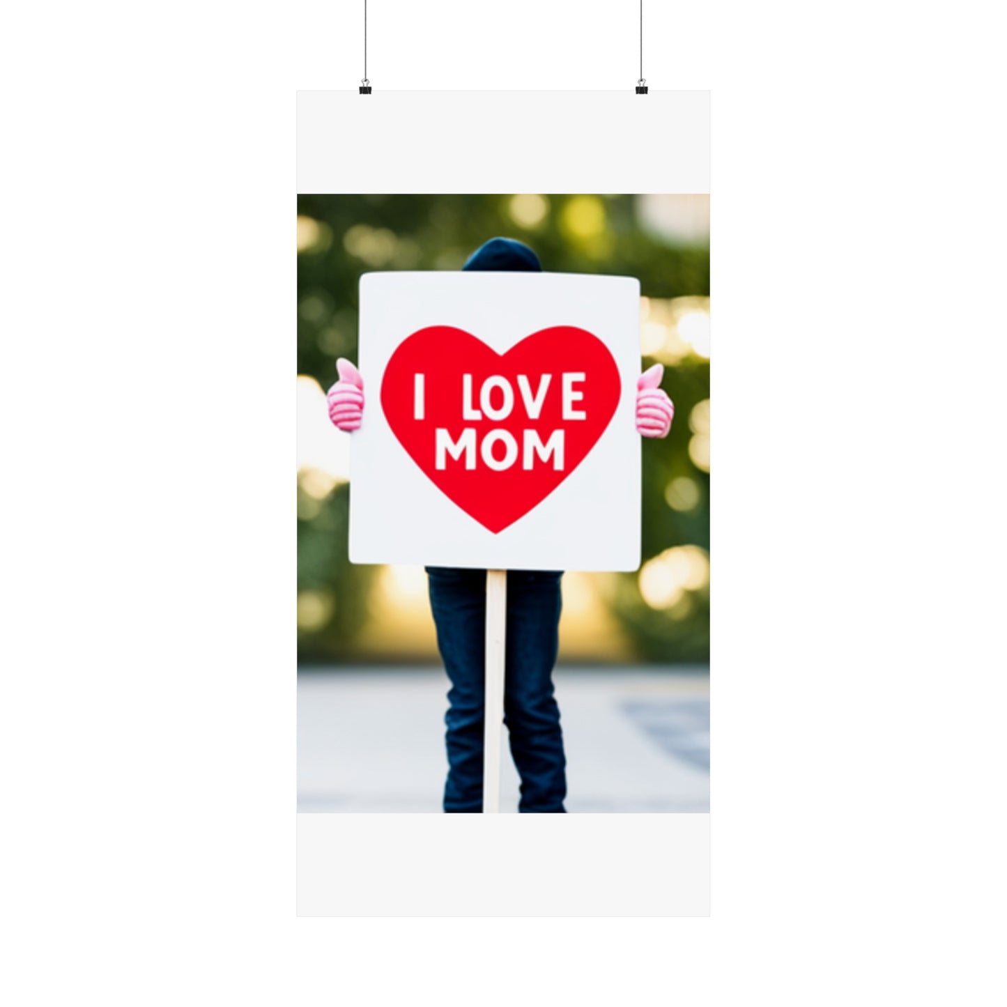 Love Joy Bestseller I Love Mom Matte Vertical Posters