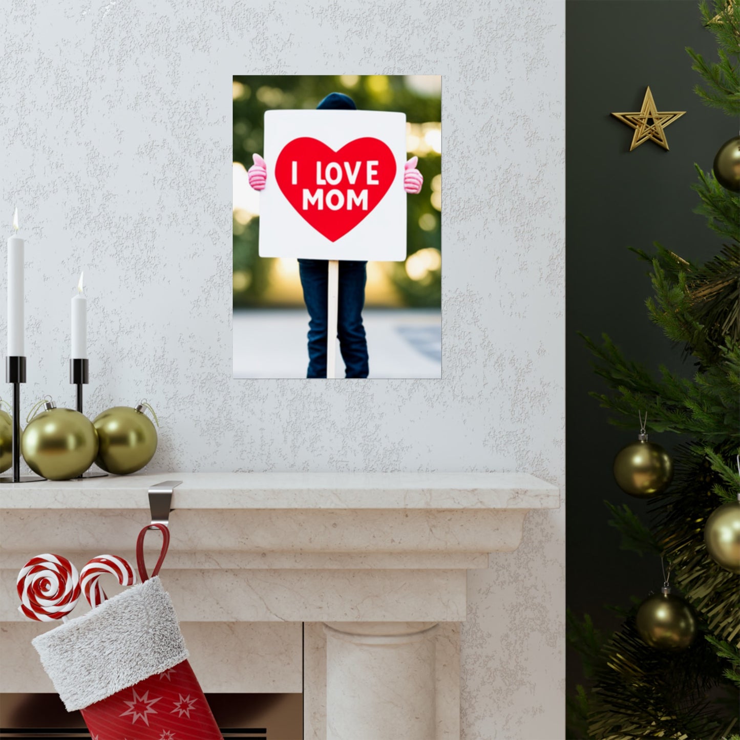 Love Joy Bestseller I Love Mom Matte Vertical Posters