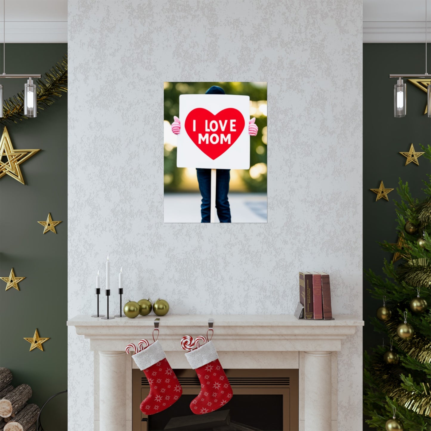 Love Joy Bestseller I Love Mom Matte Vertical Posters