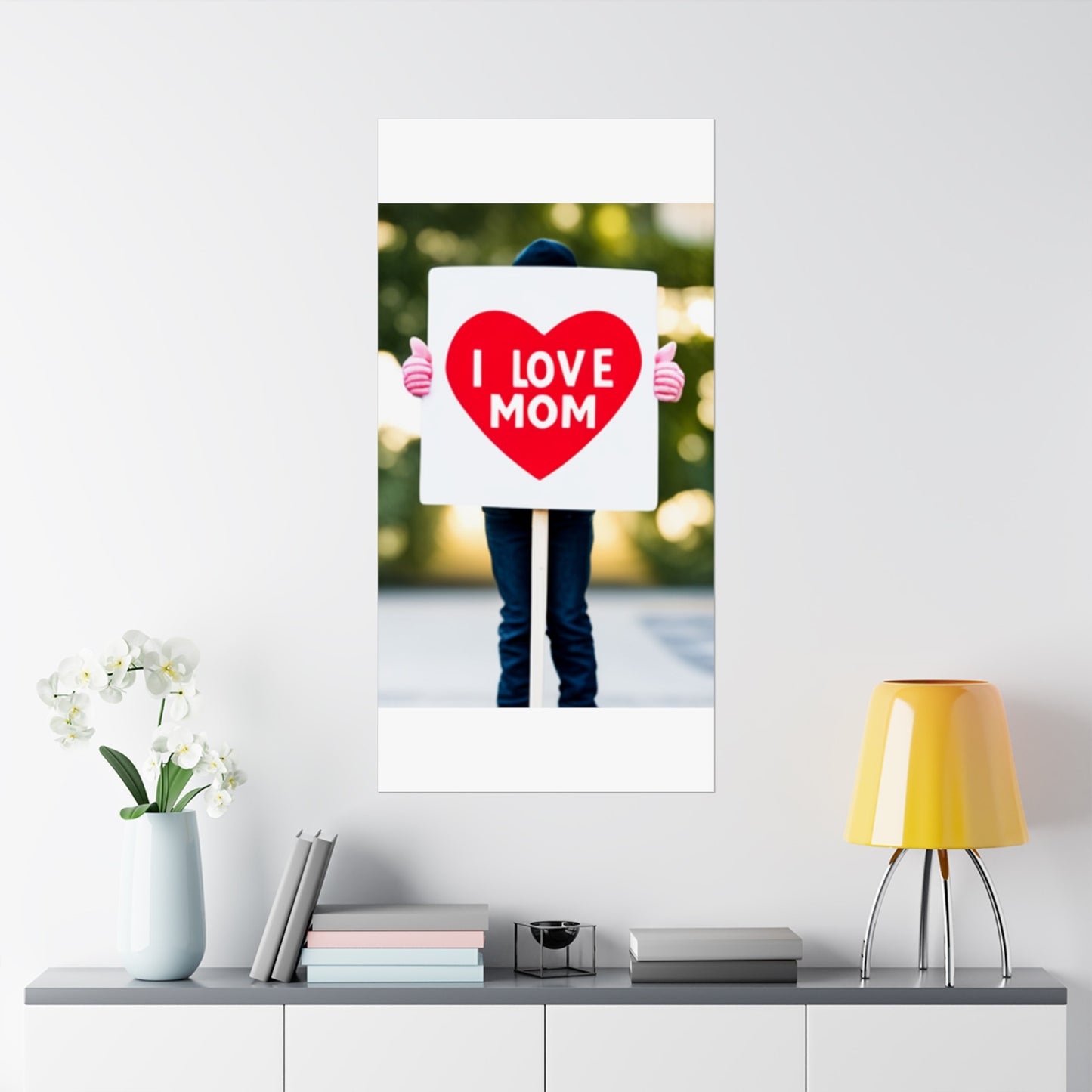 Love Joy Bestseller I Love Mom Matte Vertical Posters