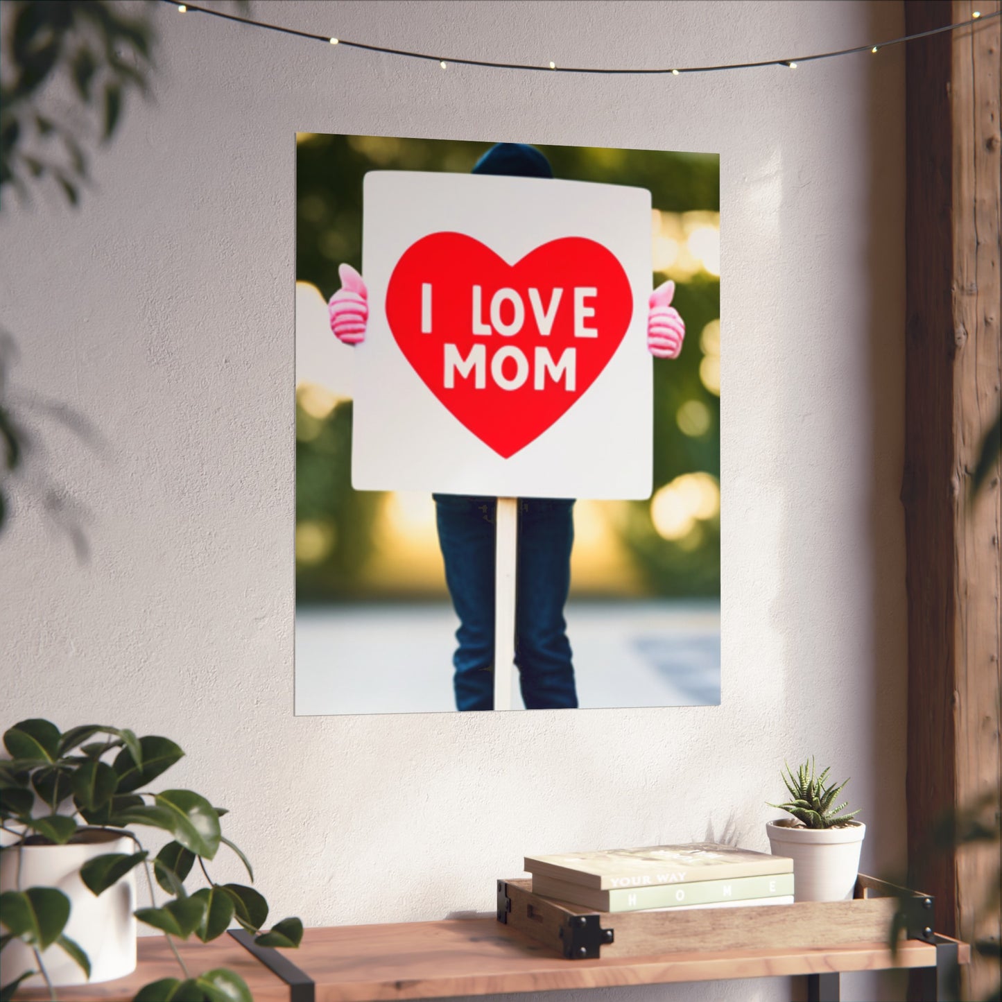 Love Joy Bestseller I Love Mom Matte Vertical Posters