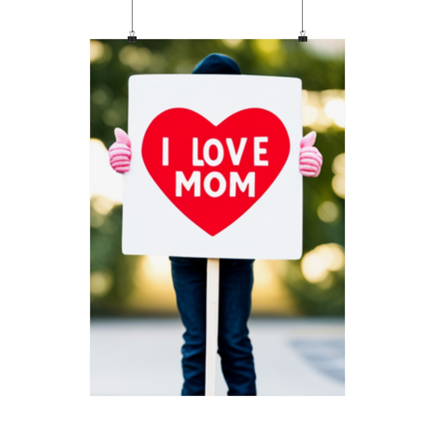 Love Joy Bestseller I Love Mom Matte Vertical Posters