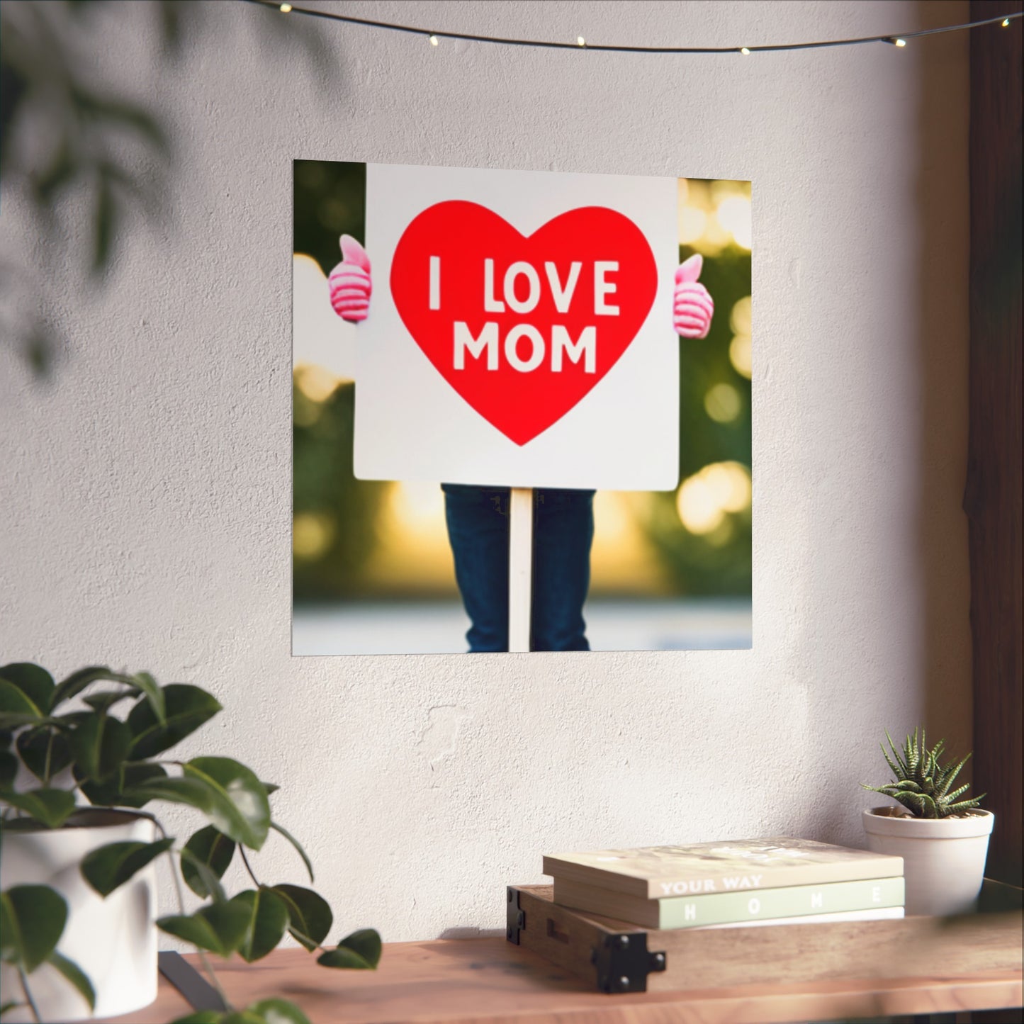 Love Joy Bestseller I Love Mom Matte Vertical Posters