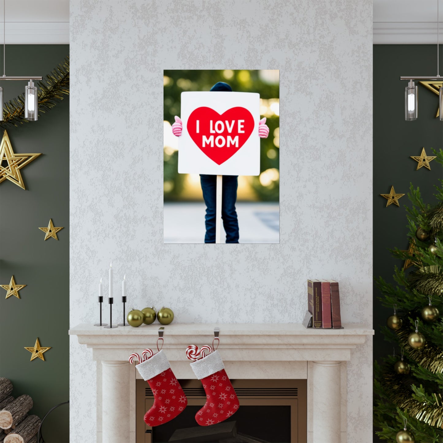 Love Joy Bestseller I Love Mom Matte Vertical Posters