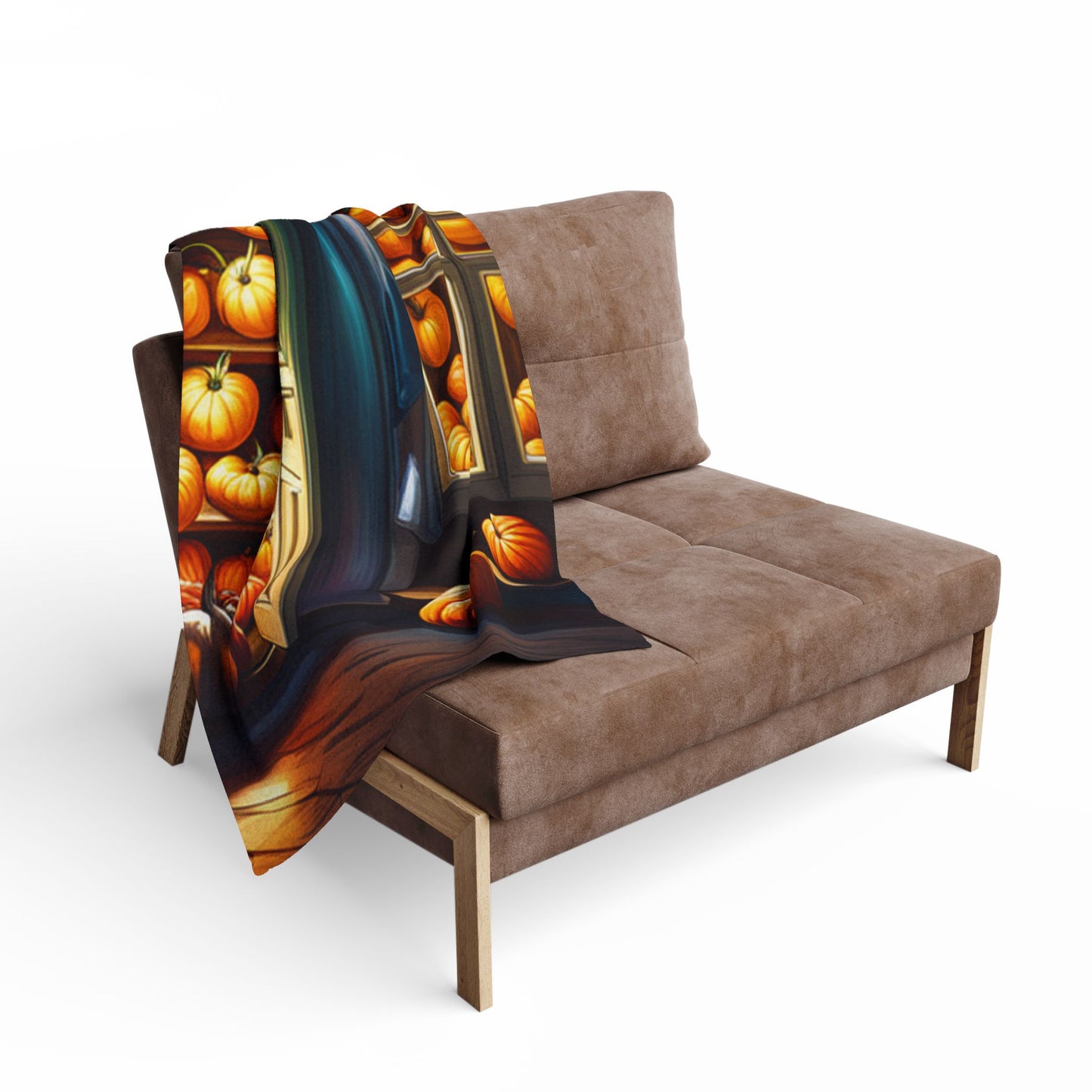 Love Joy Pumpkin Loves Arctic Fleece Blanket