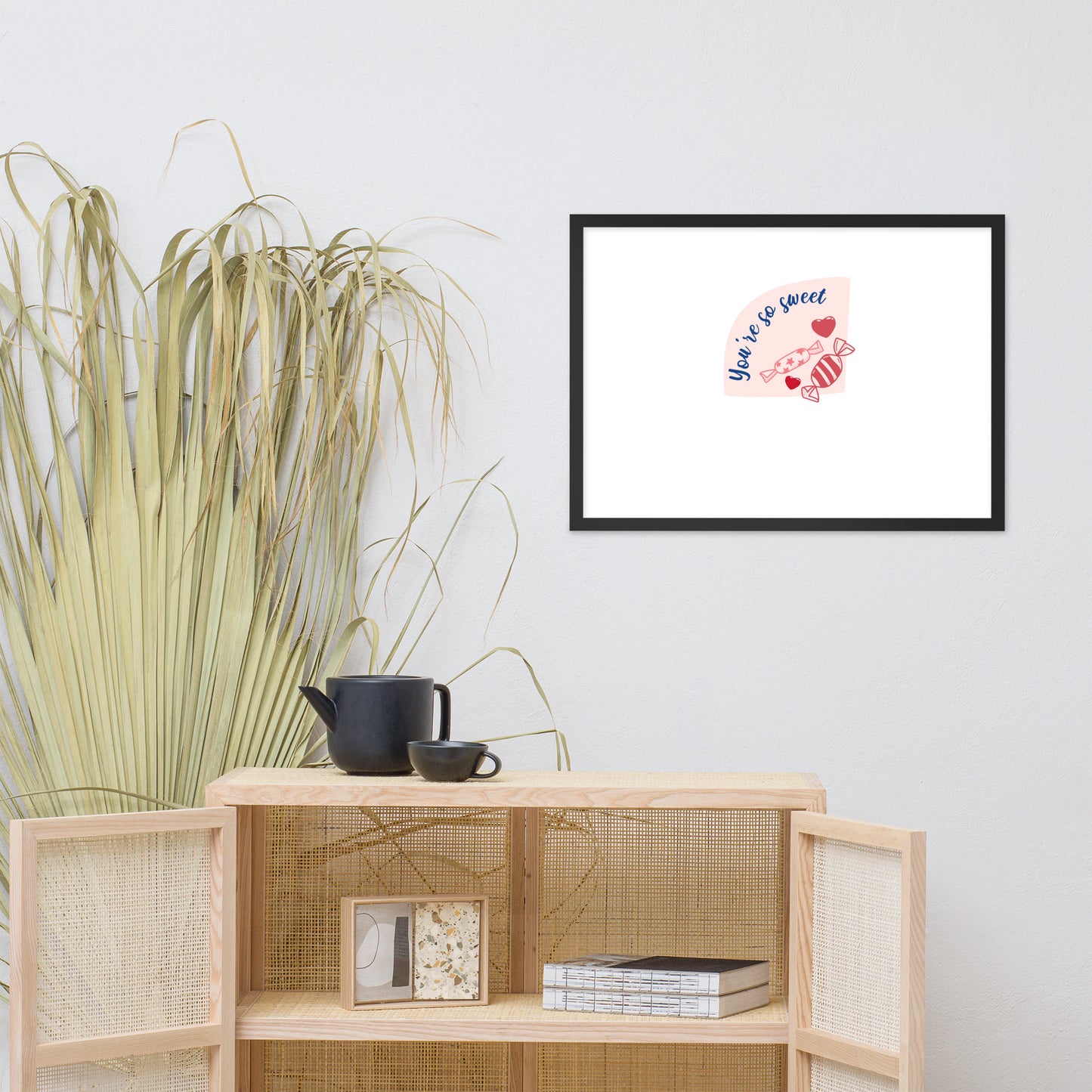 Love Joy Framed You're So Sweet Poster