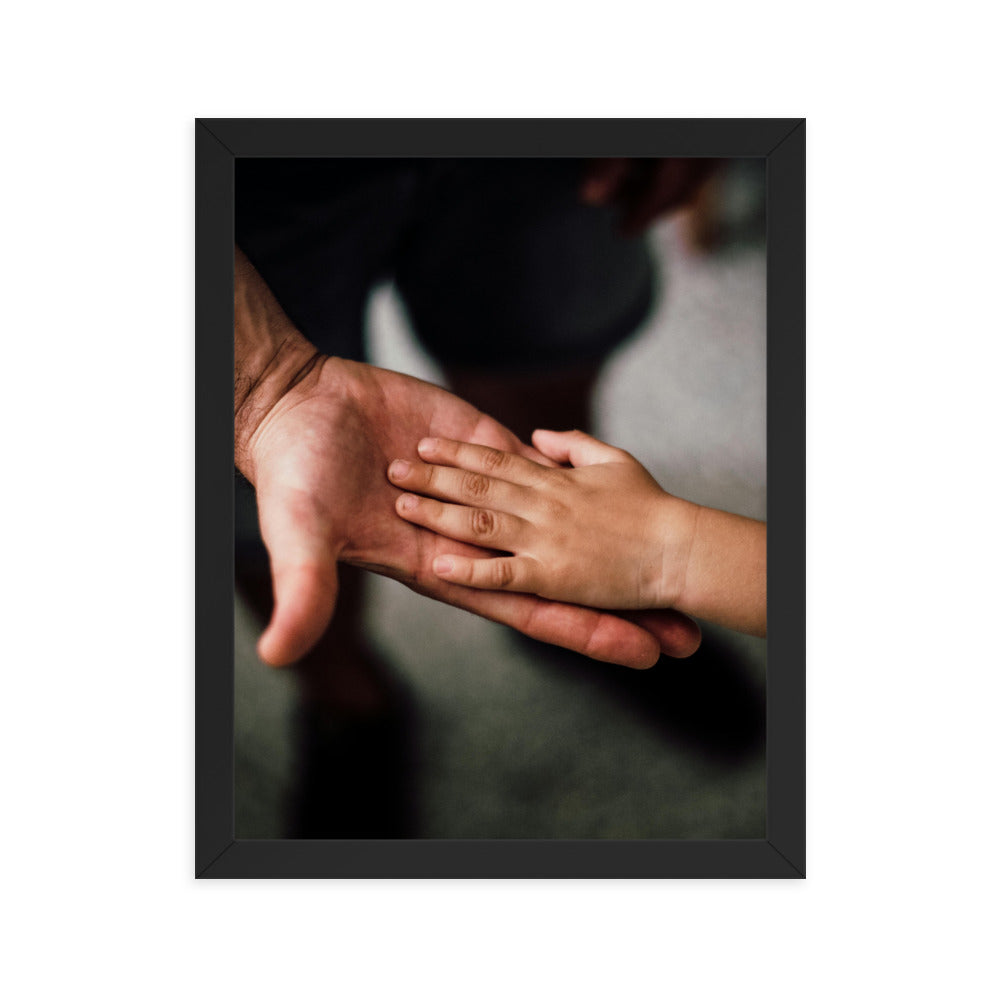 Love Joy Bestseller Dad's Loves Framed Poster