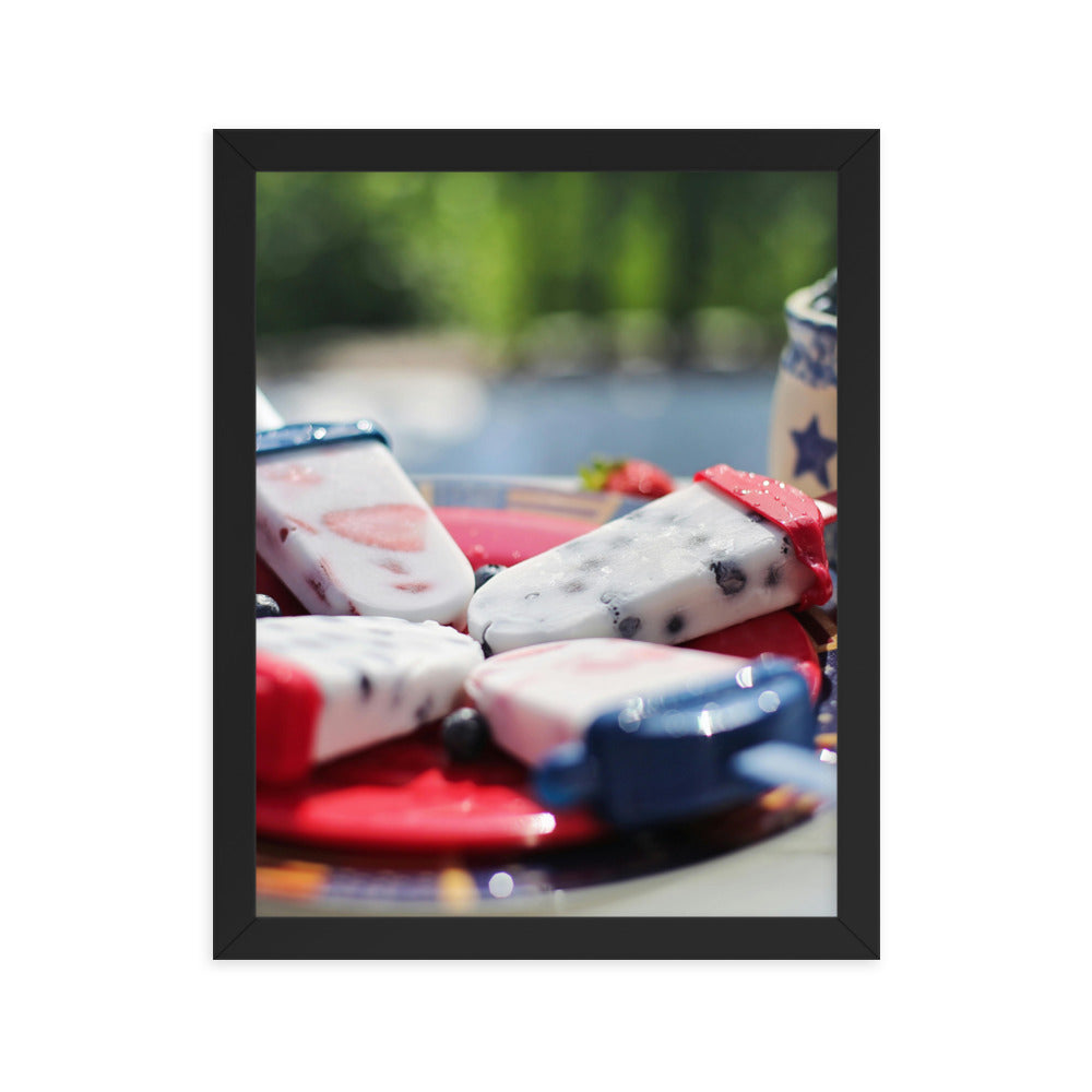 Love Joy Bestseller Festive Berries Framed Poster