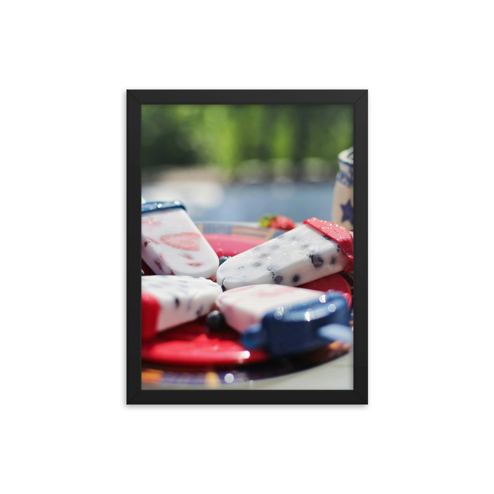 Love Joy Bestseller Festive Berries Framed Poster