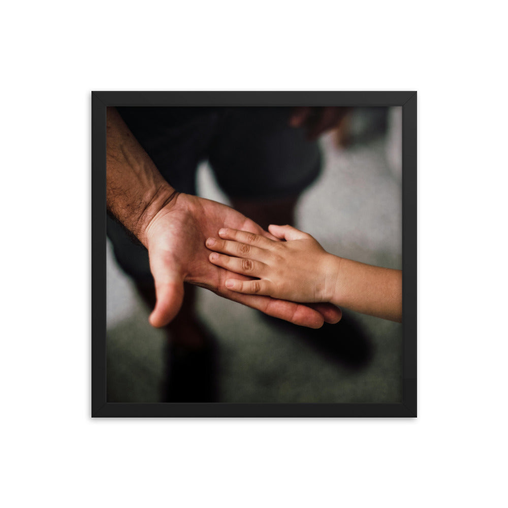 Love Joy Bestseller Dad's Loves Framed Poster