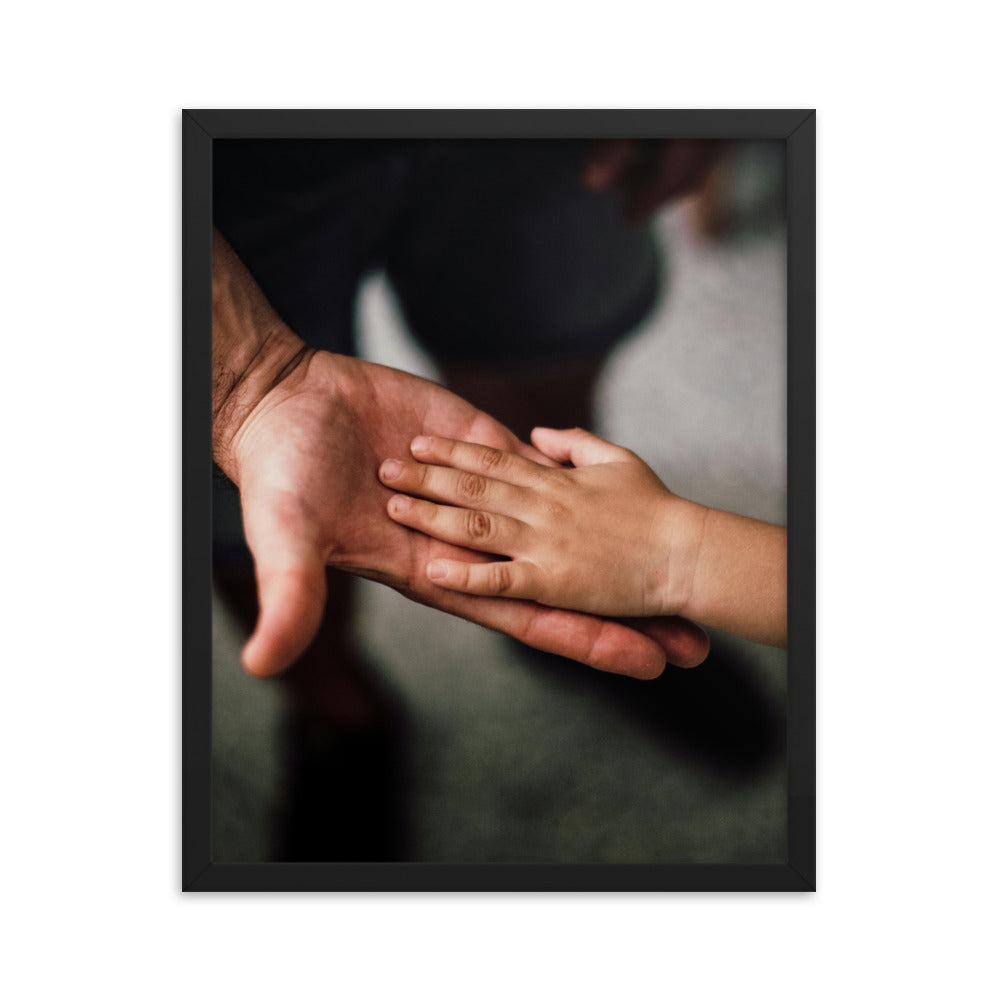 Love Joy Bestseller Dad's Loves Framed Poster