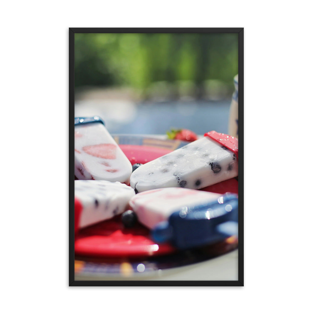 Love Joy Bestseller Festive Berries Framed Poster