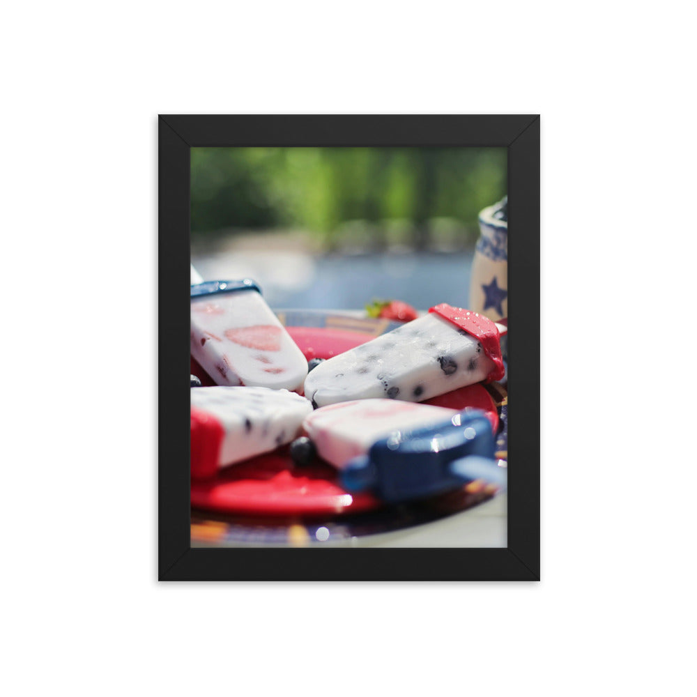 Love Joy Bestseller Festive Berries Framed Poster