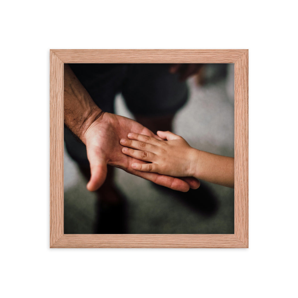 Love Joy Bestseller Dad's Loves Framed Poster