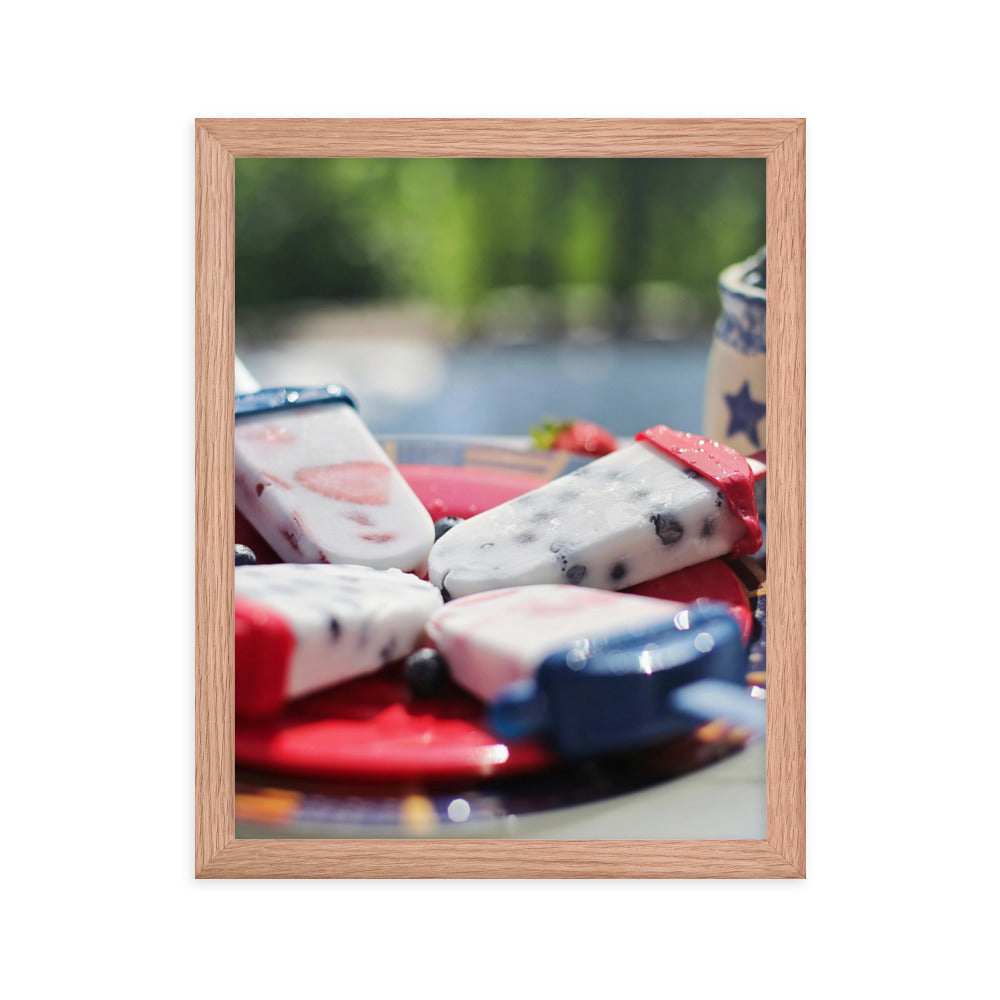 Love Joy Bestseller Festive Berries Framed Poster