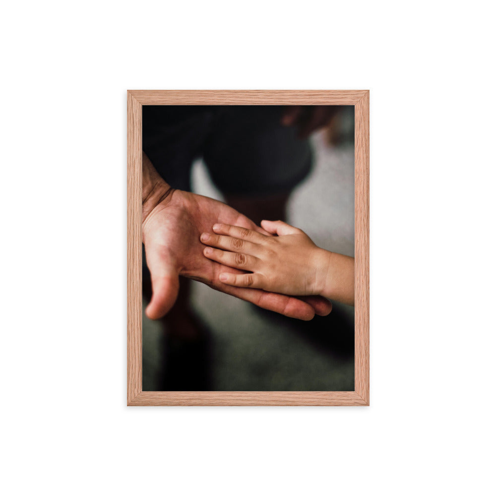 Love Joy Bestseller Dad's Loves Framed Poster