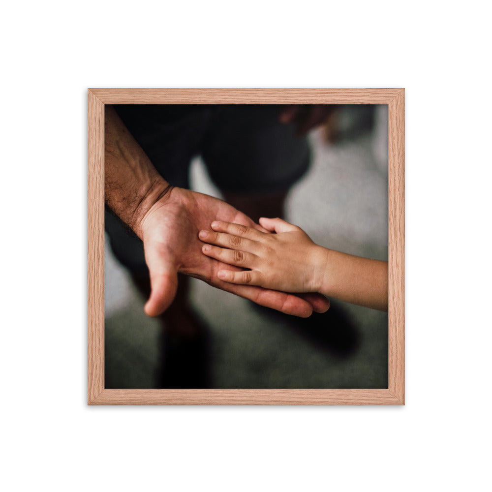 Love Joy Bestseller Dad's Loves Framed Poster