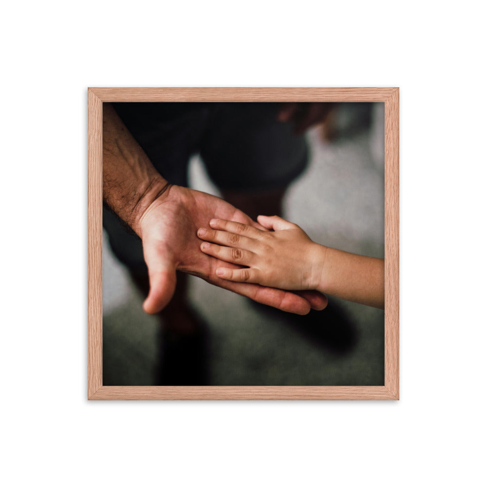 Love Joy Bestseller Dad's Loves Framed Poster