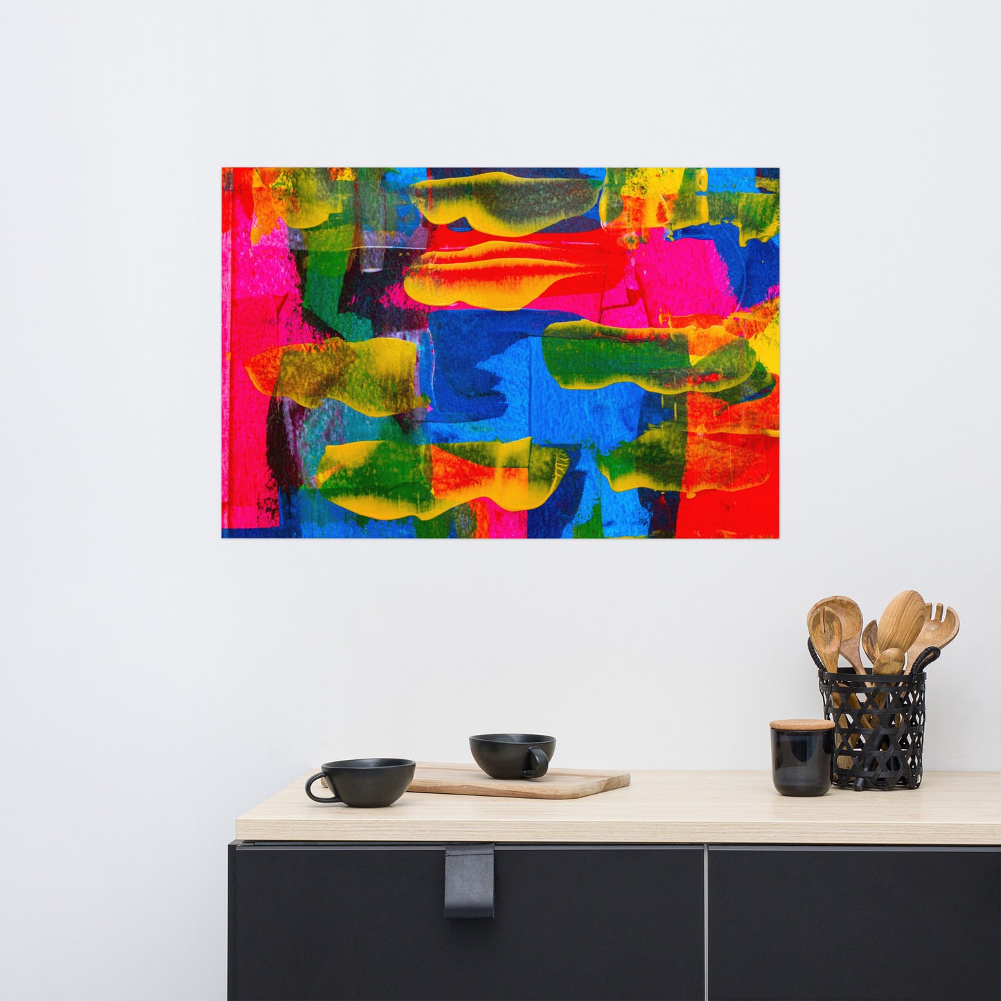 Love Joy Bright Colors Poster