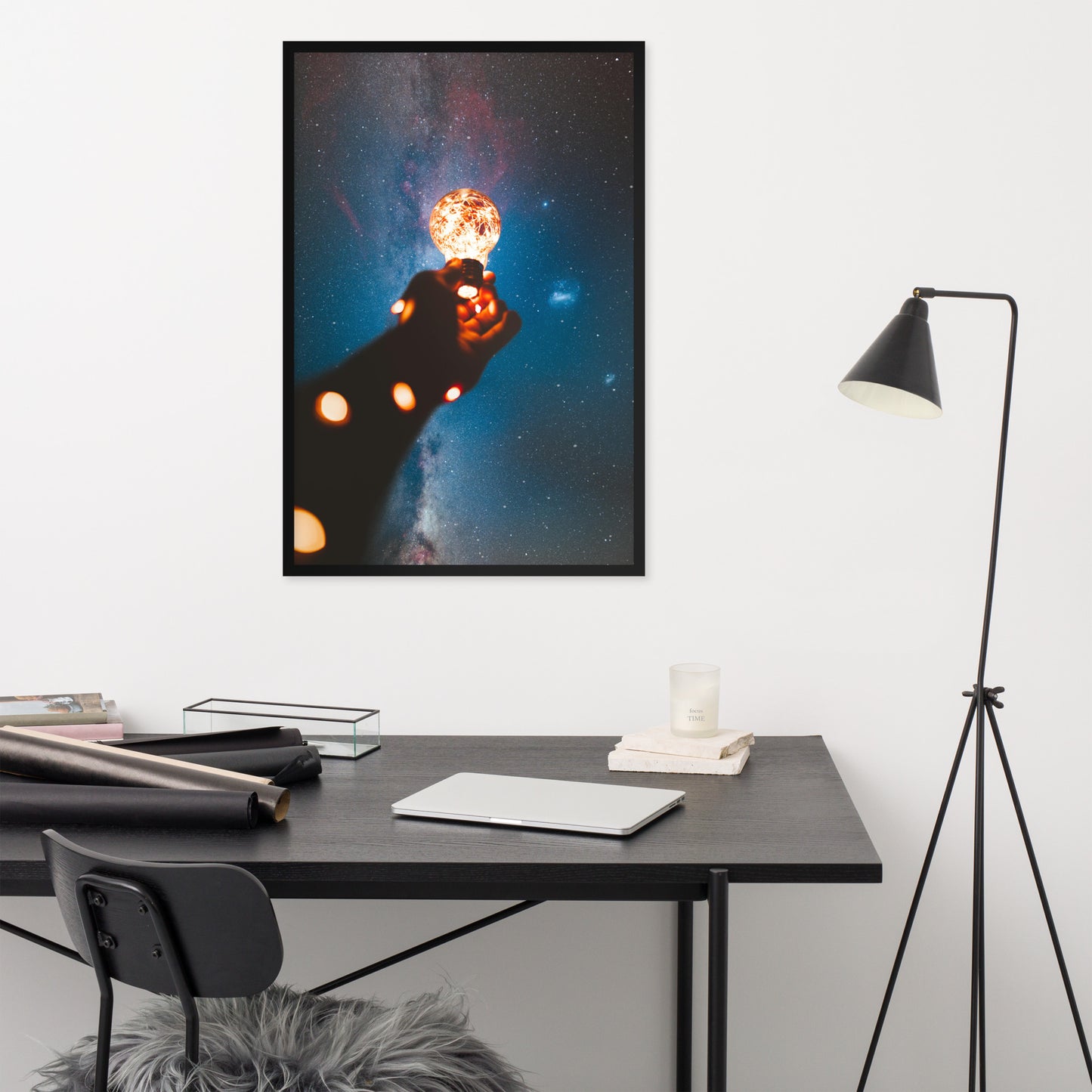 Love Joy Bestseller Cosmic Framed Photo Paper Poster