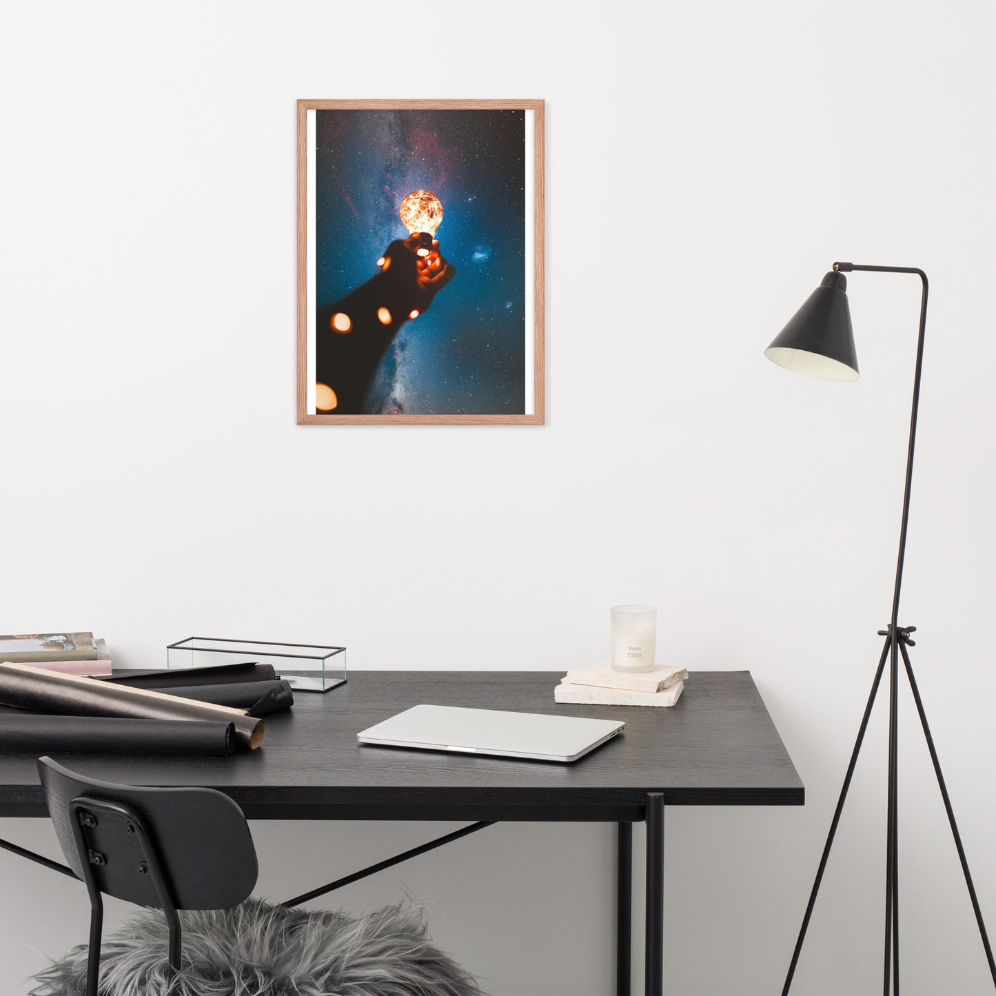 Love Joy Bestseller Cosmic Framed Photo Paper Poster