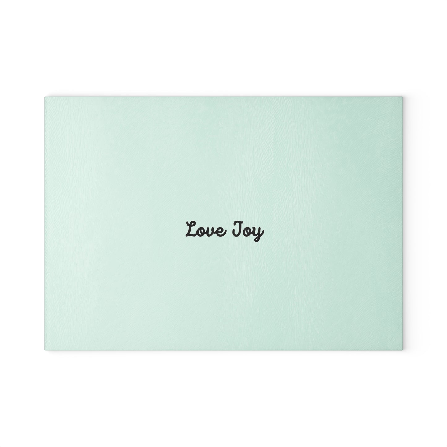 Love Joy Glass Cutting Board