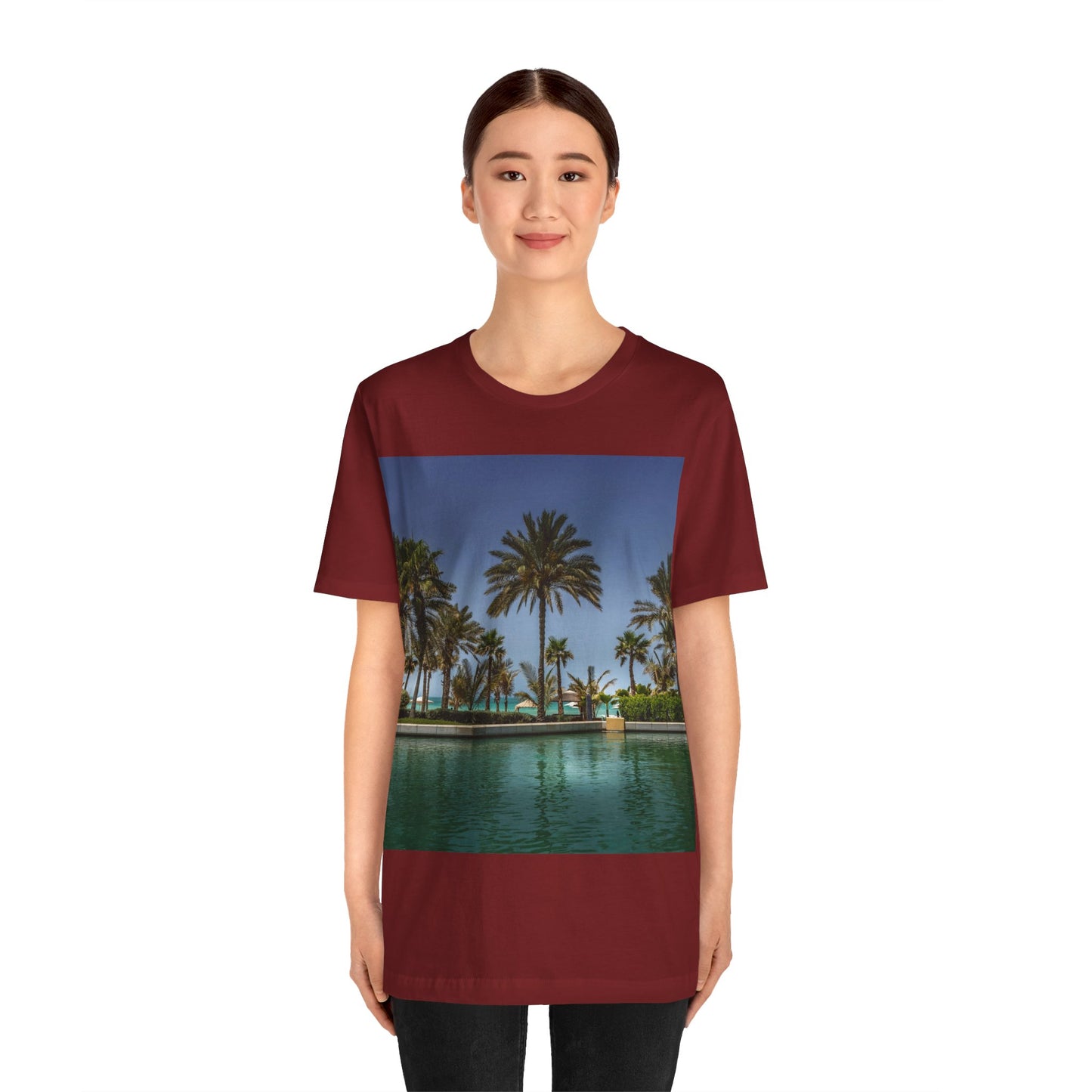 Love Joy Relaxing Unisex Jersey Short Sleeve Tee With Express Delivery