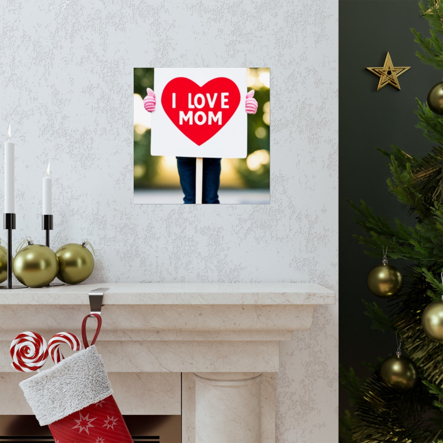 Love Joy Bestseller I Love Mom Matte Vertical Posters