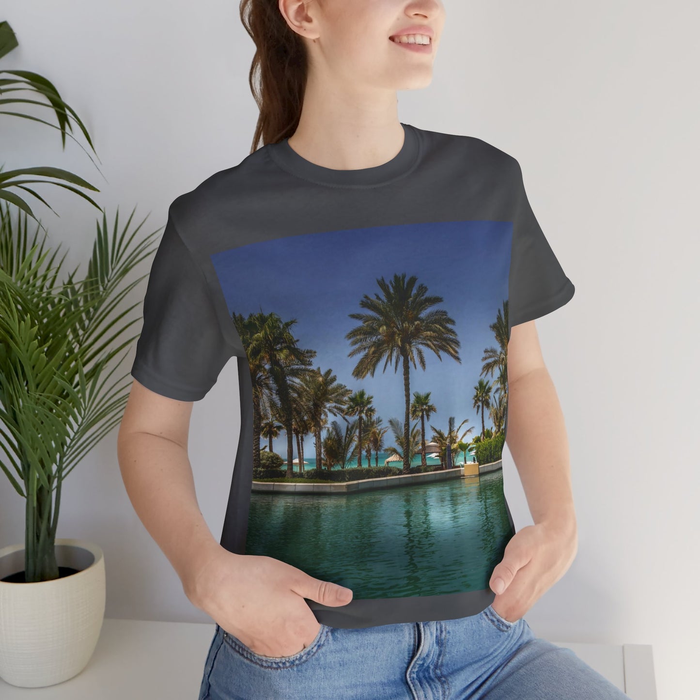 Love Joy Relaxing Unisex Jersey Short Sleeve Tee With Express Delivery