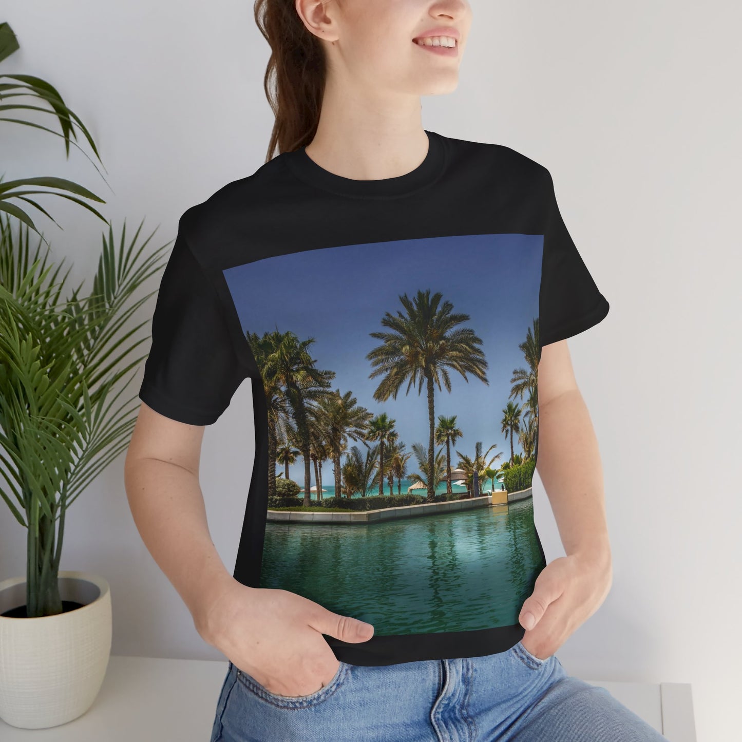 Love Joy Relaxing Unisex Jersey Short Sleeve Tee With Express Delivery