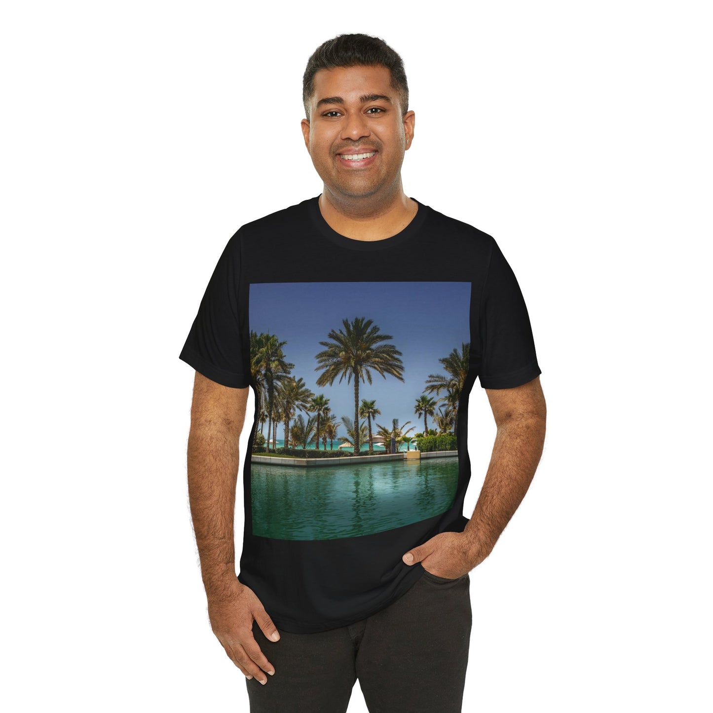Love Joy Relaxing Unisex Jersey Short Sleeve Tee With Express Delivery