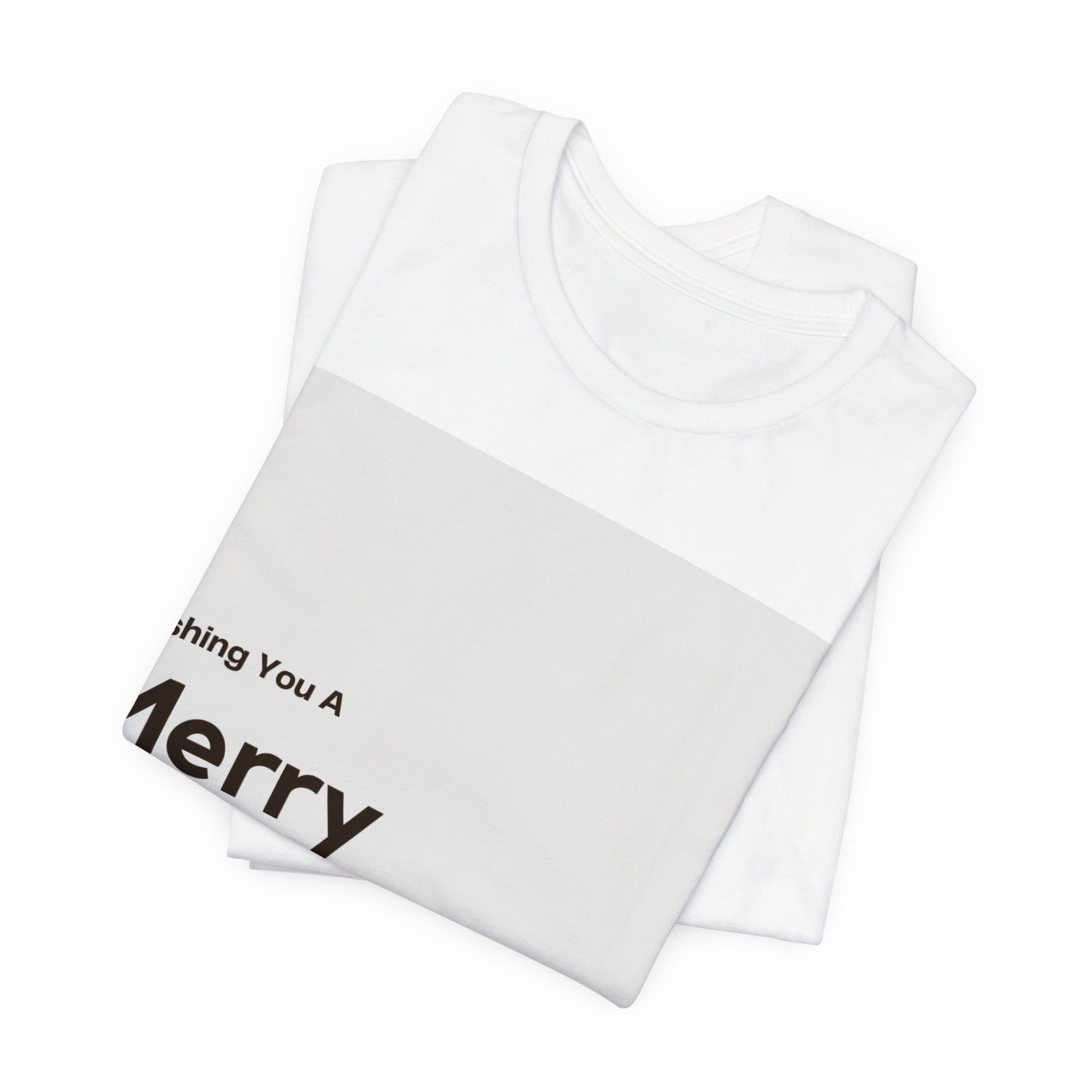 Love Joy Bestseller Unisex Merry Christmas Jersey Short Sleeve Tee