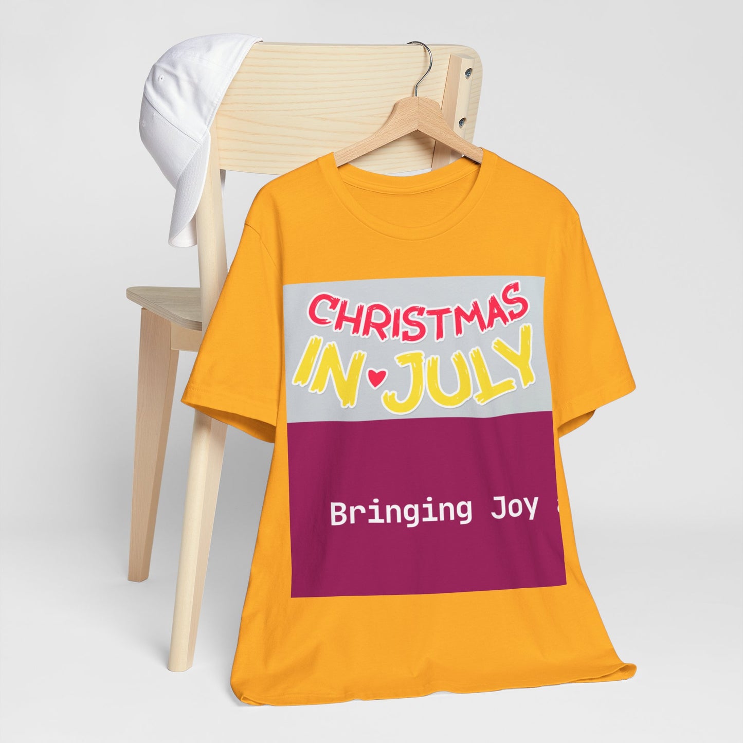 Love Joy Bestseller Unisex Christmas In July Jersey Short Sleeve Tee