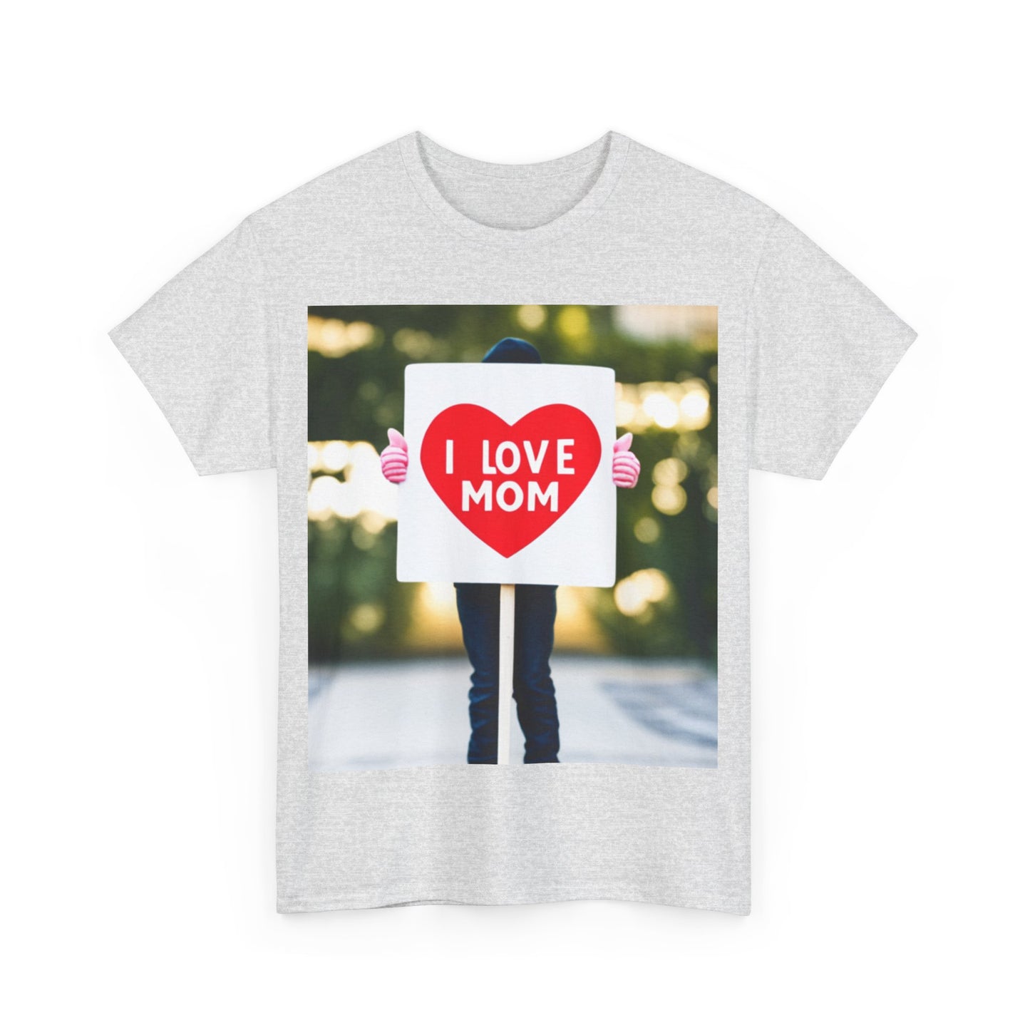 Love Joy Unisex I Love Mom Heavy Cotton Tee